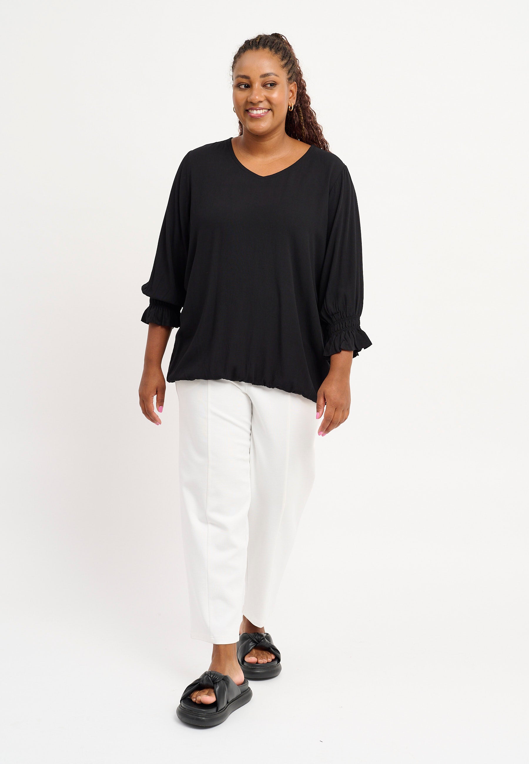 Pont Neuf PNIrvine Bluser 9999 BLACK