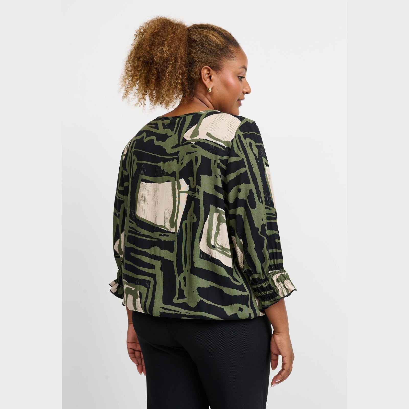 Pont Neuf PNIrvine Bluser 3620 Forest Green