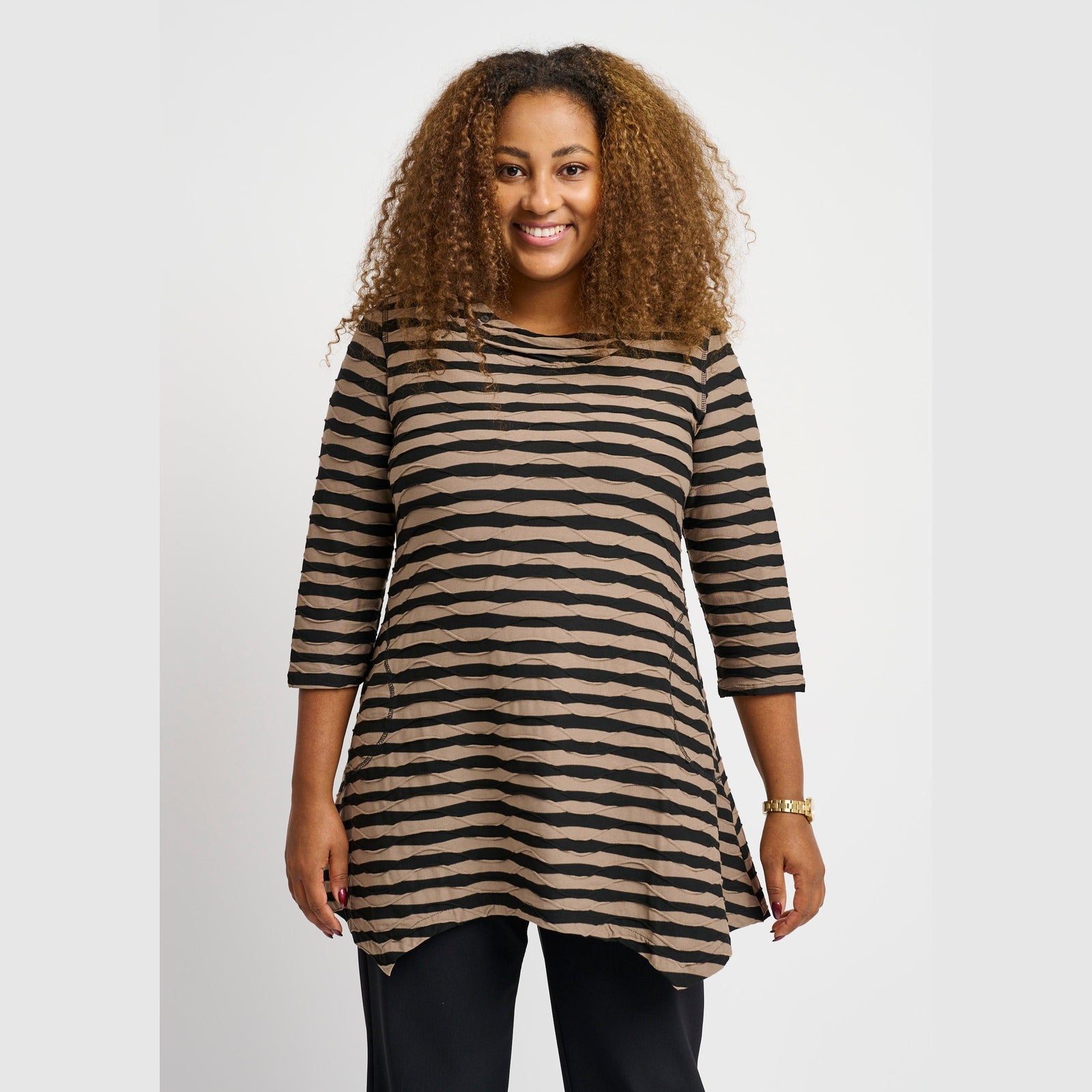 Pont Neuf PNIsabella Tunikaer 117 Dark Taupe