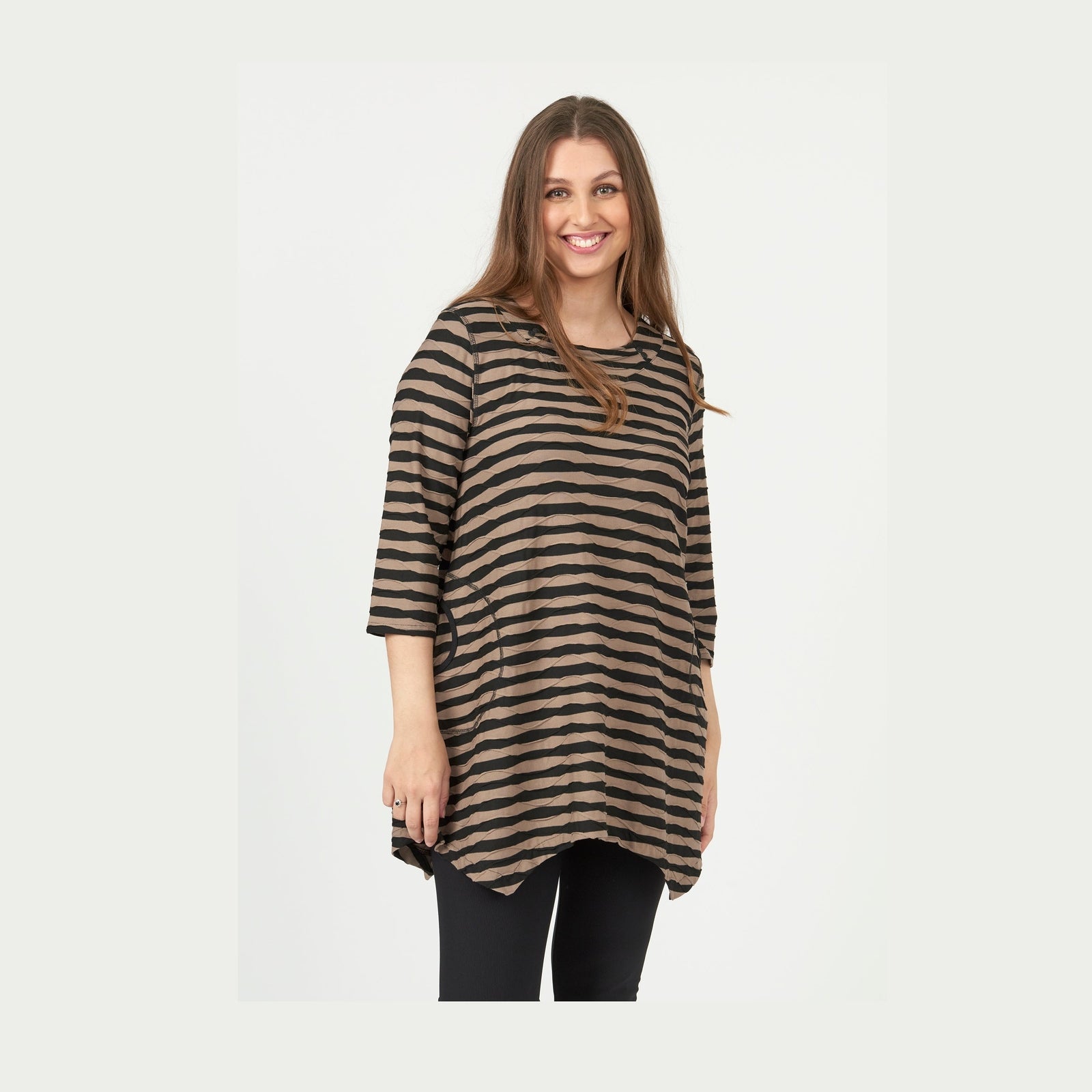 Pont Neuf PNIsabella Tunikaer 117 Dark Taupe