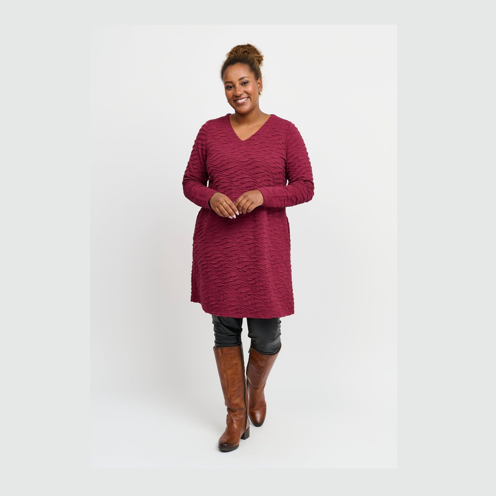 Pont Neuf PNIsel Tunikaer 2999 BORDEAUX RED