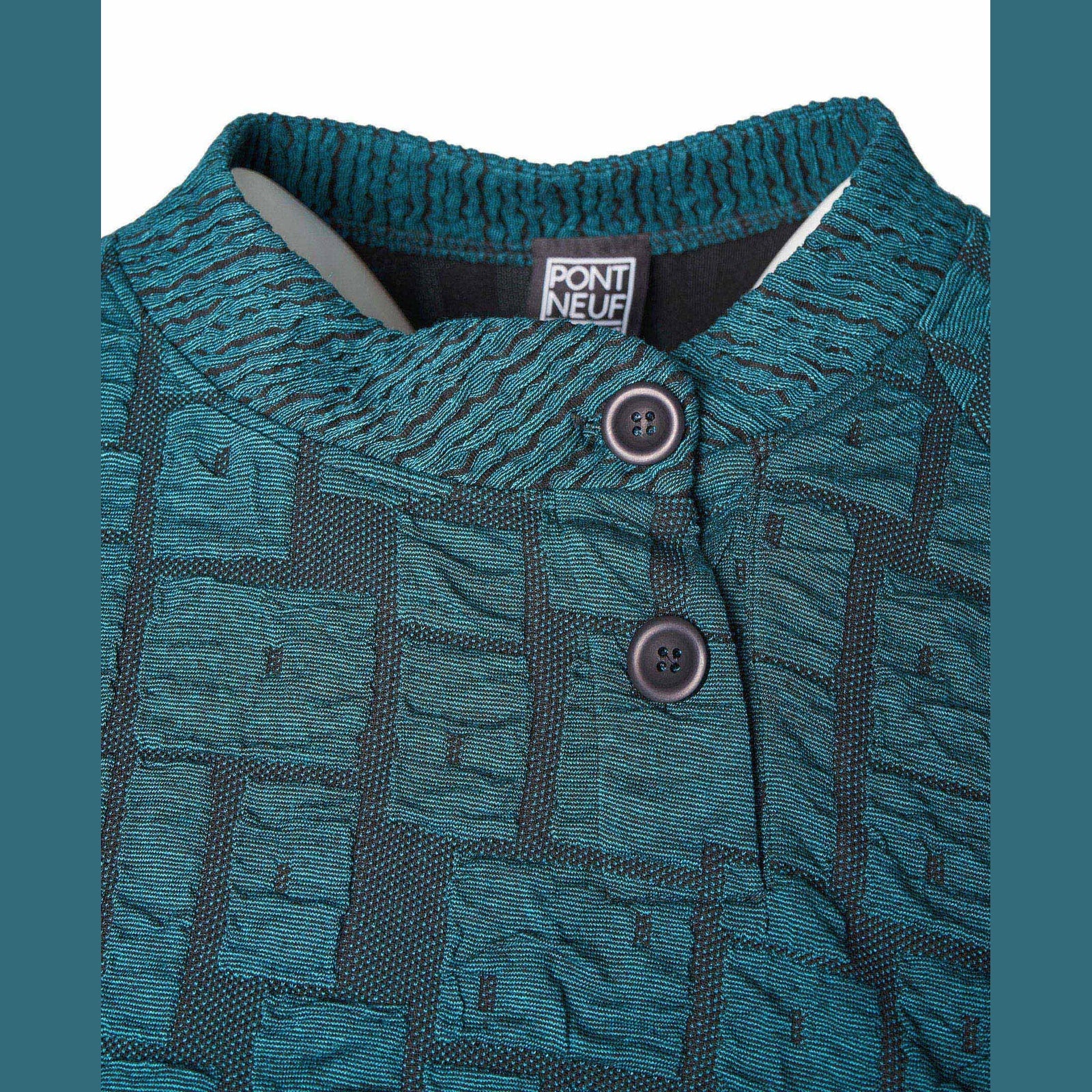 Pont Neuf PNIva Tunikaer 5052 Petrol Blue