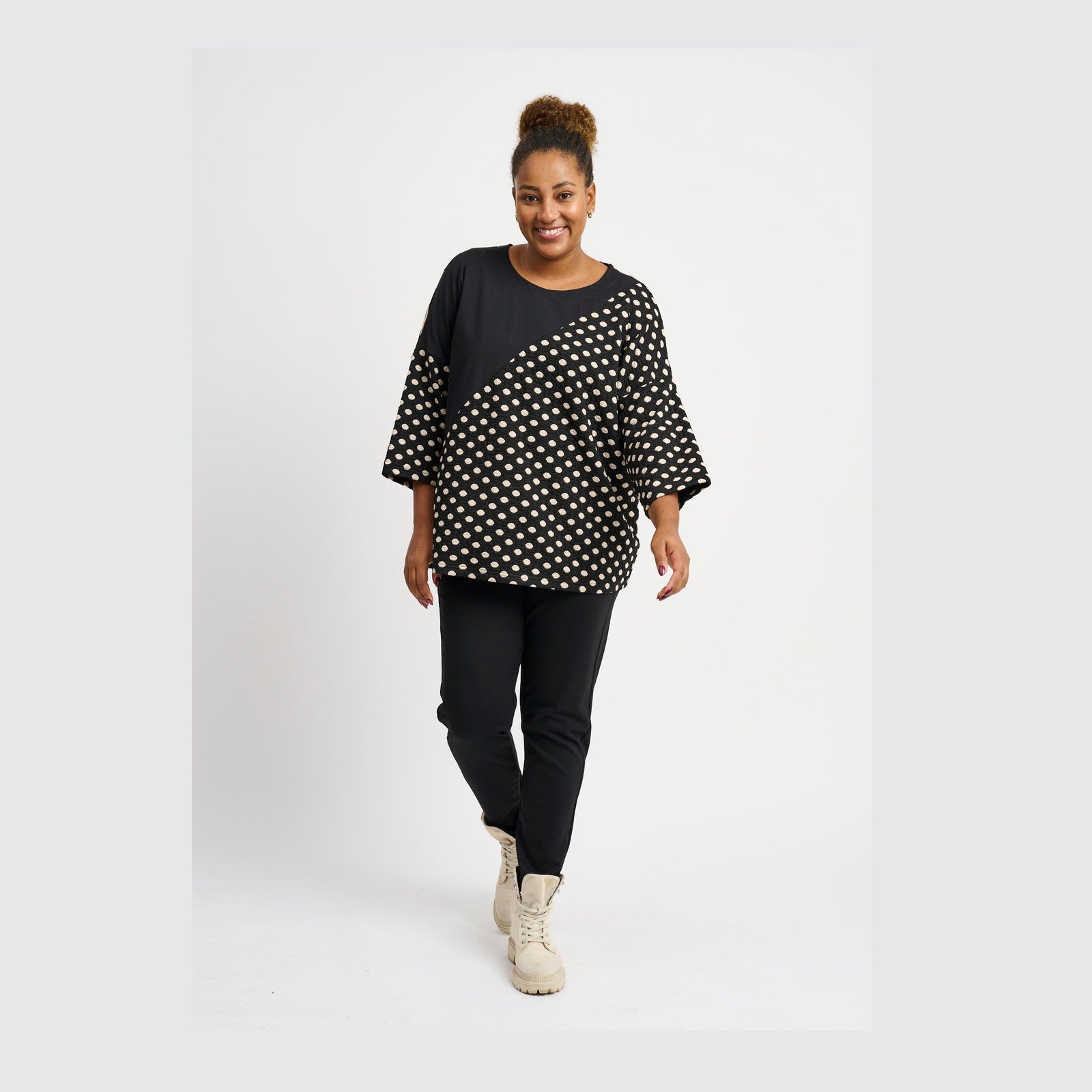 Pont Neuf PNJamina Bluser 9999 BLACK