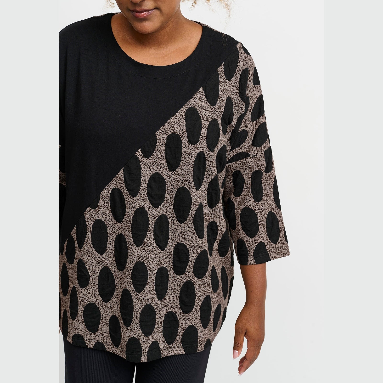 Pont Neuf PNJamina Bluser 1300 Taupe
