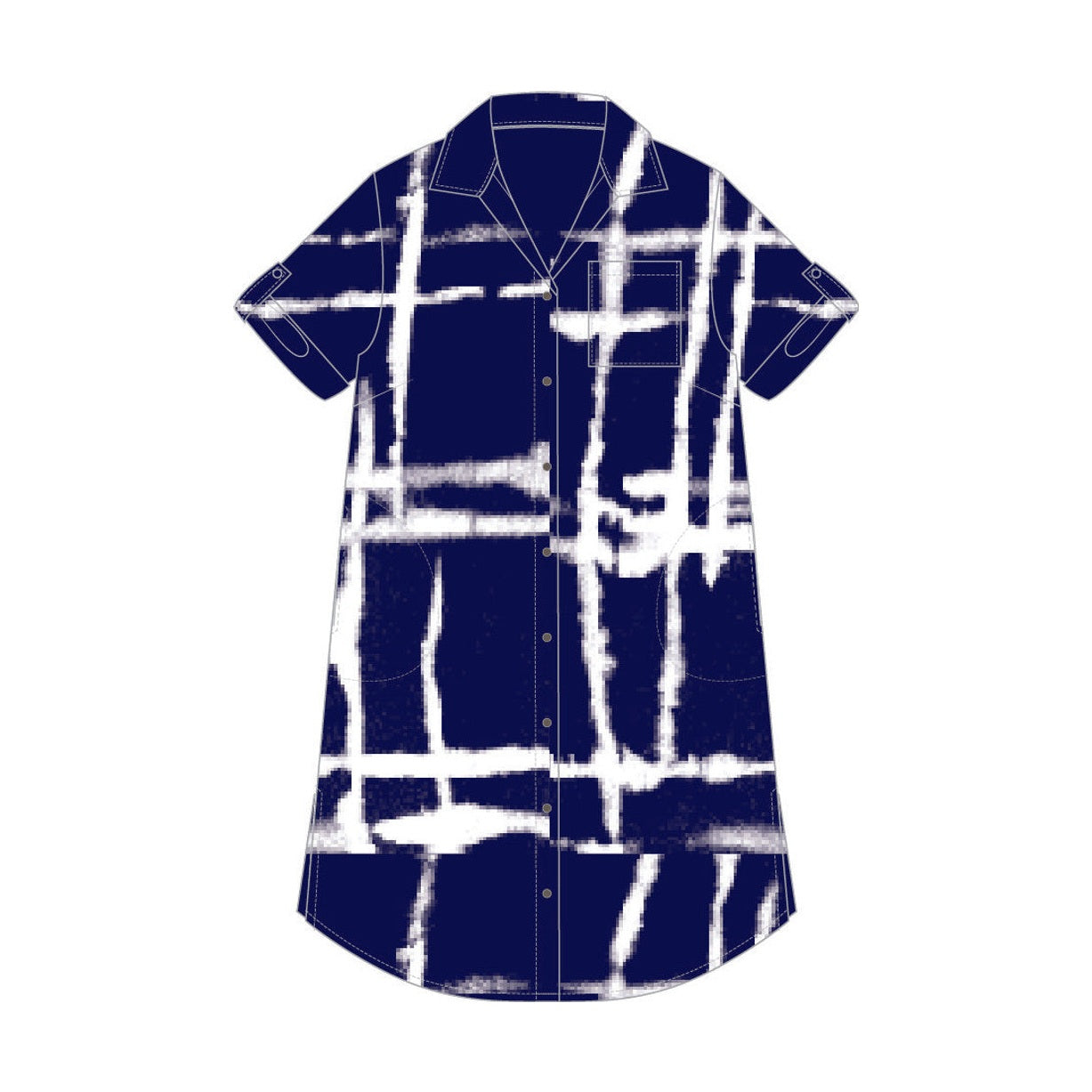 Pont Neuf PNJanita Kjoler 5999 NAVY BLUE
