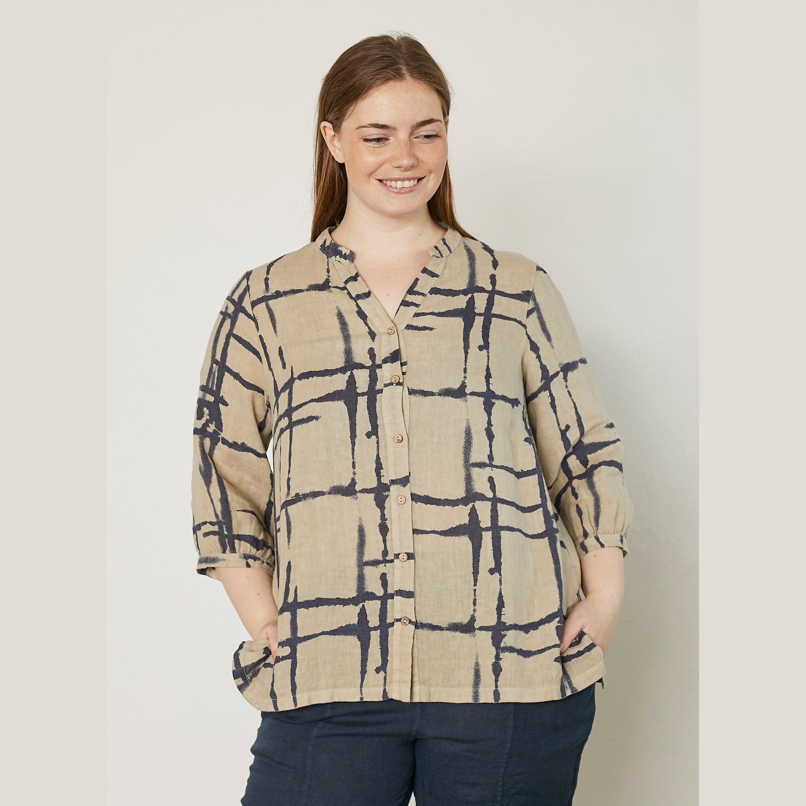 Pont Neuf PNJanne Skjortebluser 1111 Cashmere