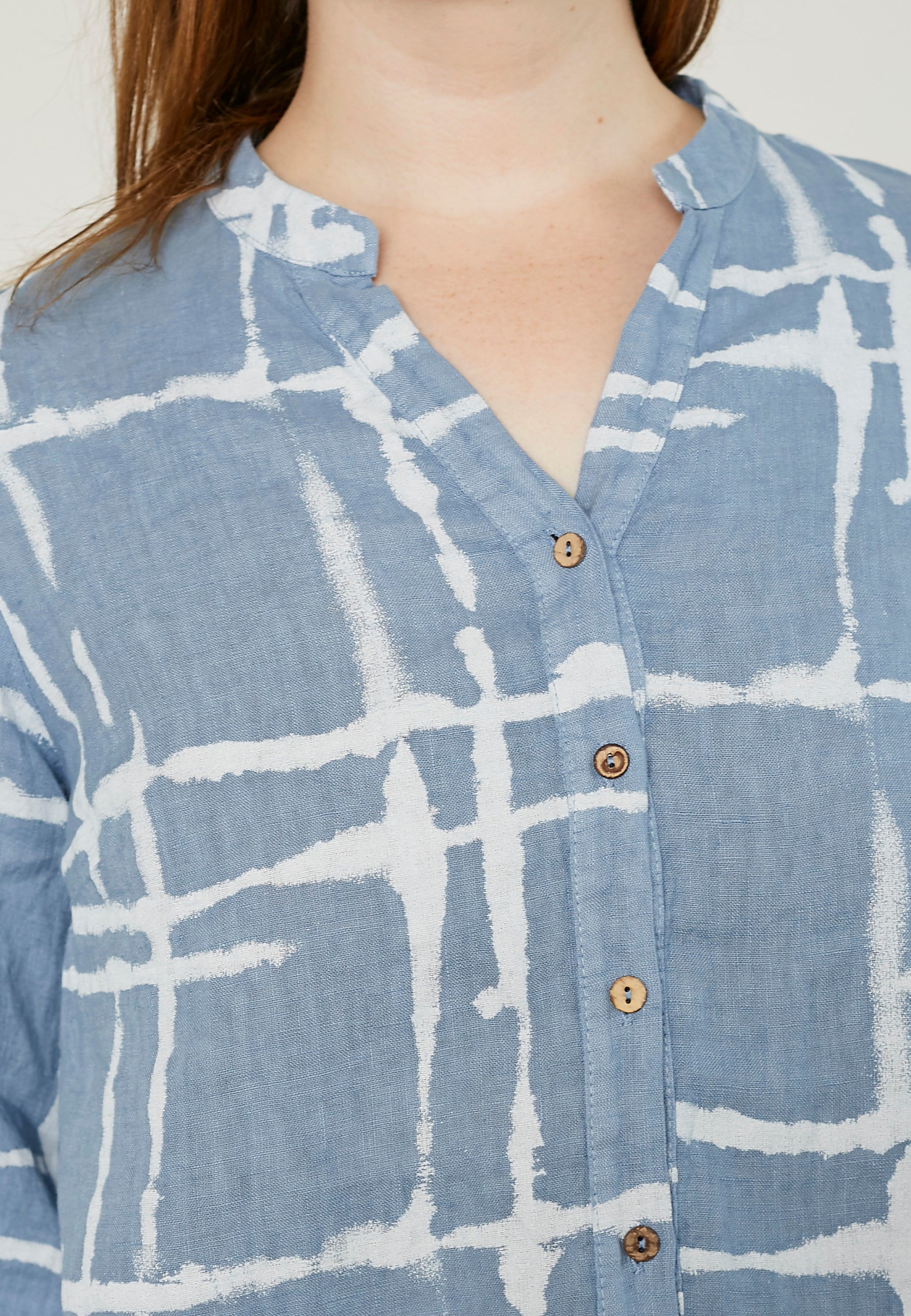 Pont Neuf PNJanne Skjortebluser 5501 DENIM BLUE