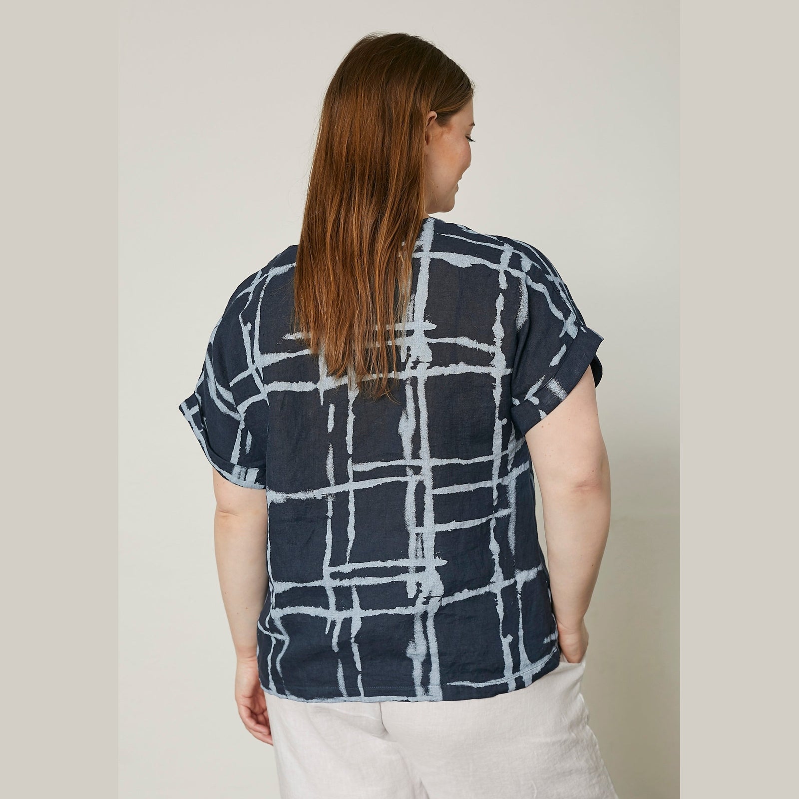 Pont Neuf PNJasna Bluser 5999 NAVY BLUE