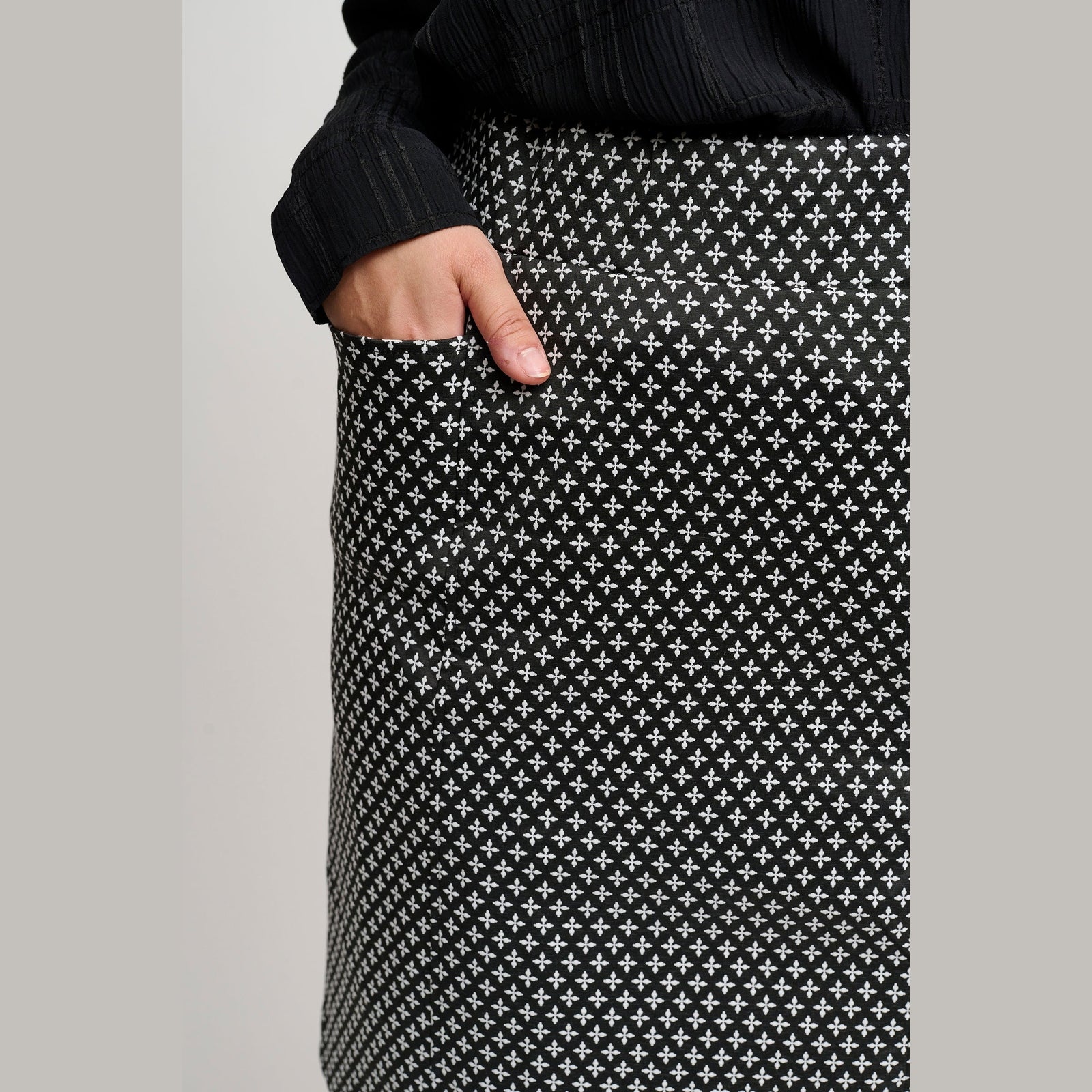 Pont Neuf PNJemmy Nederdele 999 Black