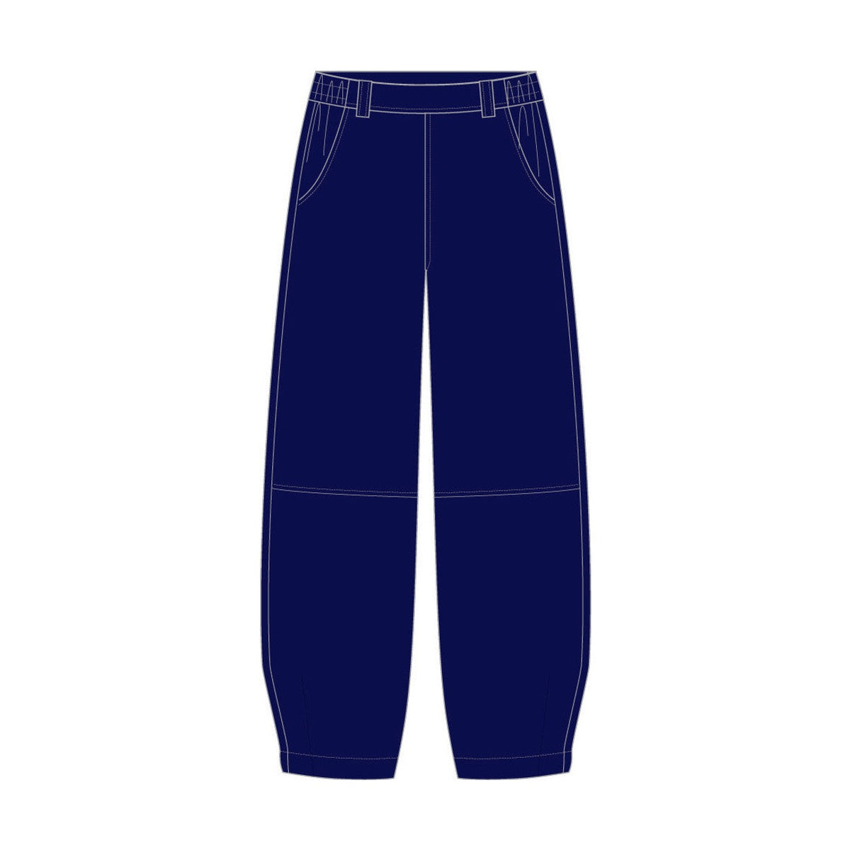 Pont Neuf PNJessi Bukser 5999 NAVY BLUE