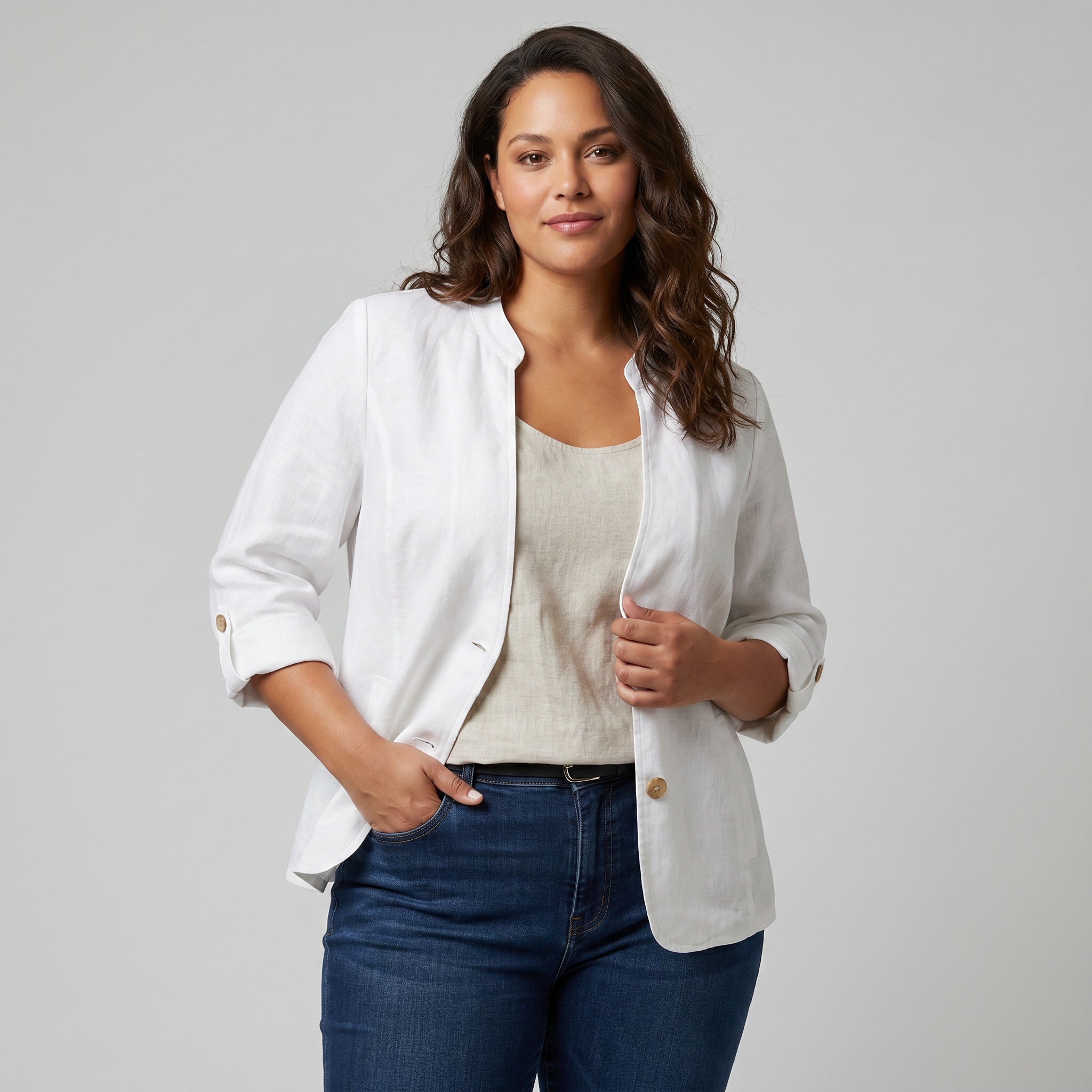 Pont Neuf PNJie Jakker 101 White