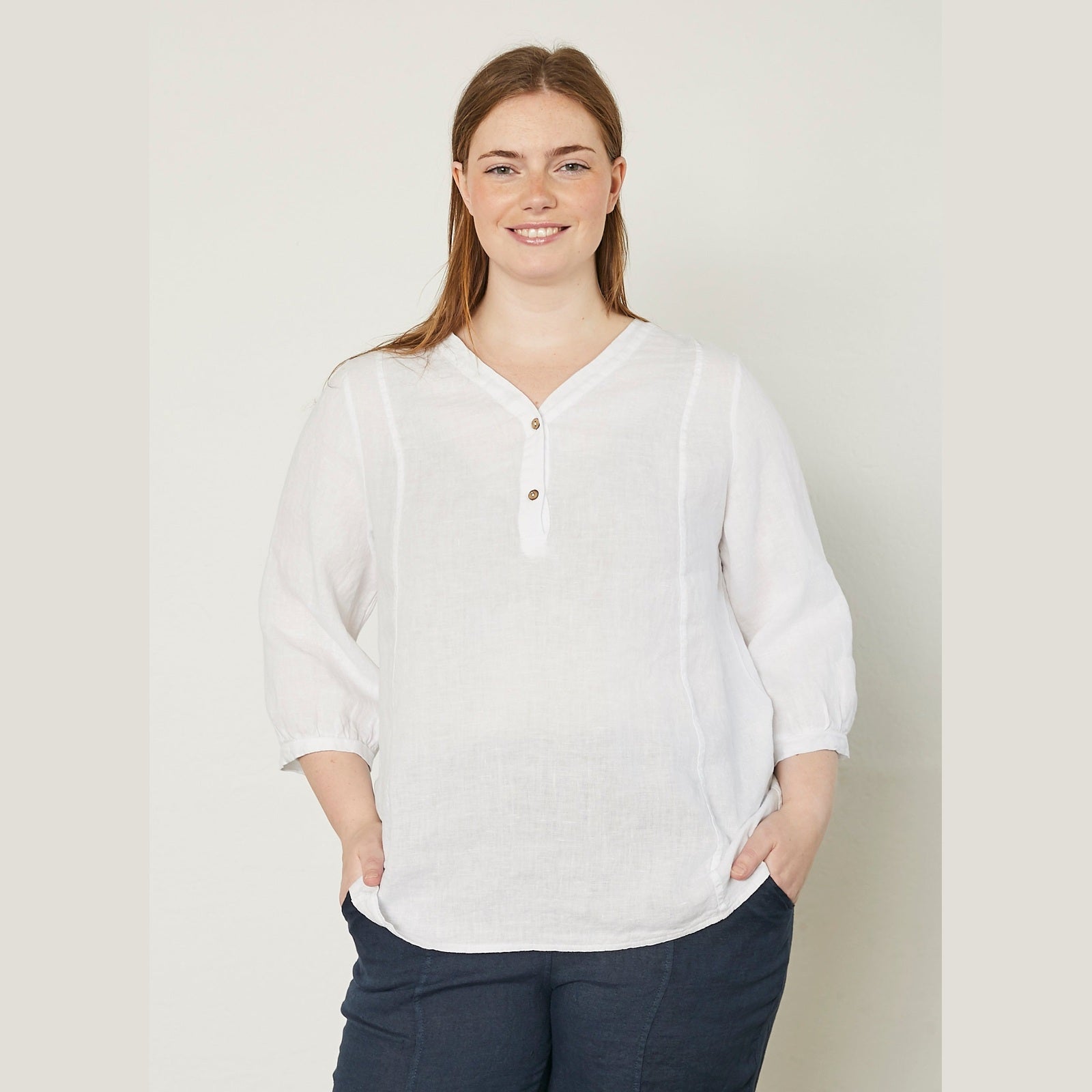Pont Neuf PNJoelle Bluser 101 White