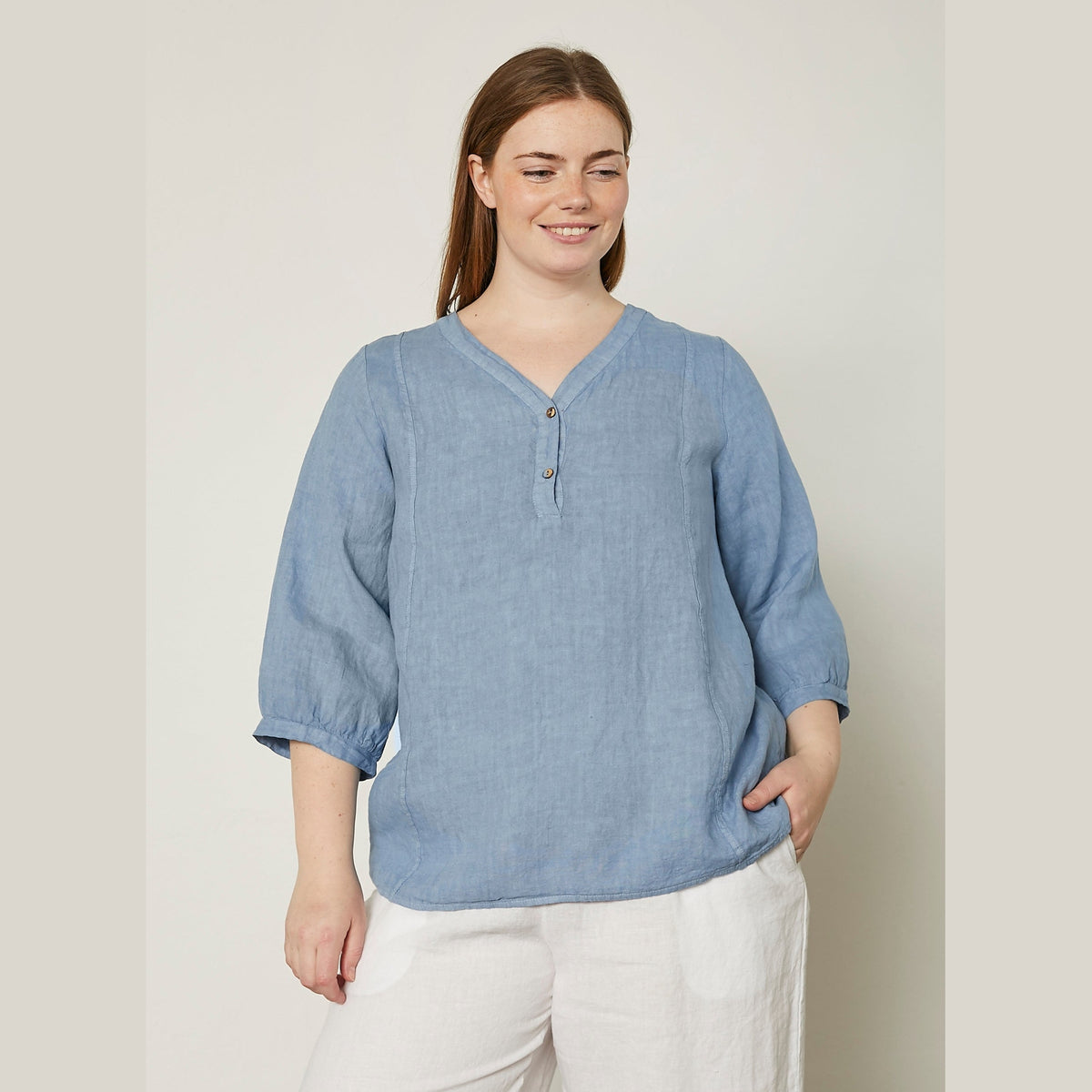 Pont Neuf PNJoelle Bluser 5501 DENIM BLUE