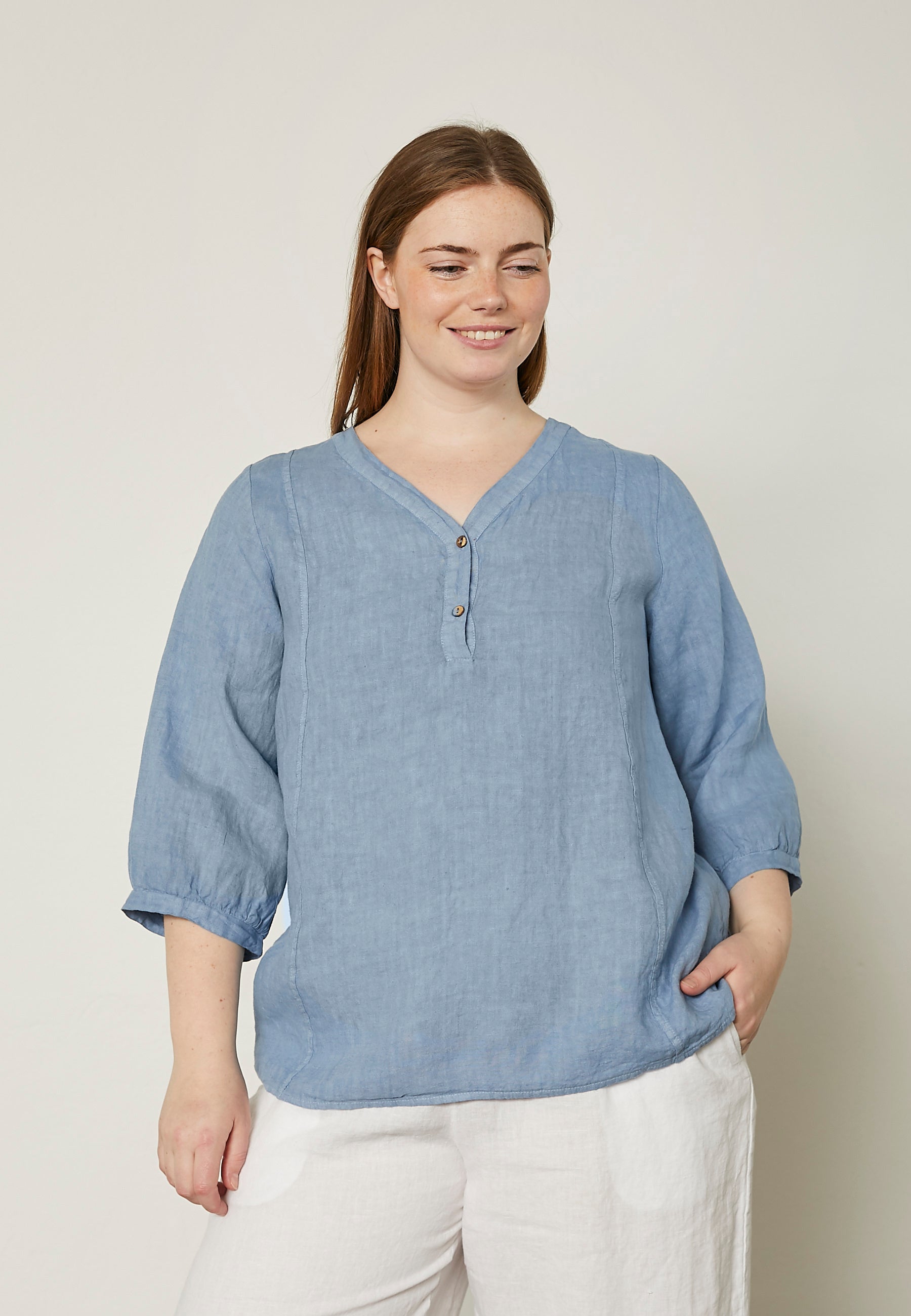 Pont Neuf PNJoelle Bluser 5501 DENIM BLUE