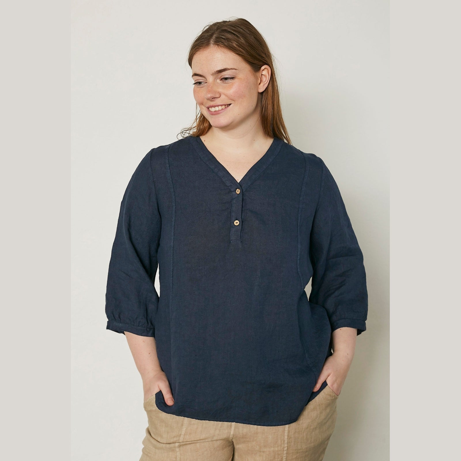 Pont Neuf PNJoelle Bluser 5999 NAVY BLUE