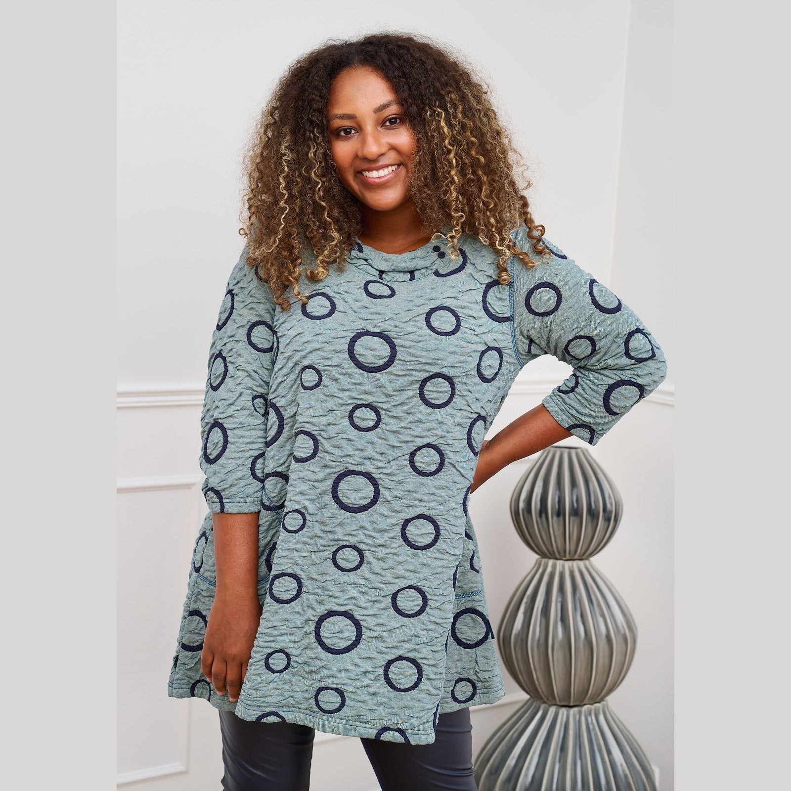 Pont Neuf PNJola Tea Tunikaer 520 Navy