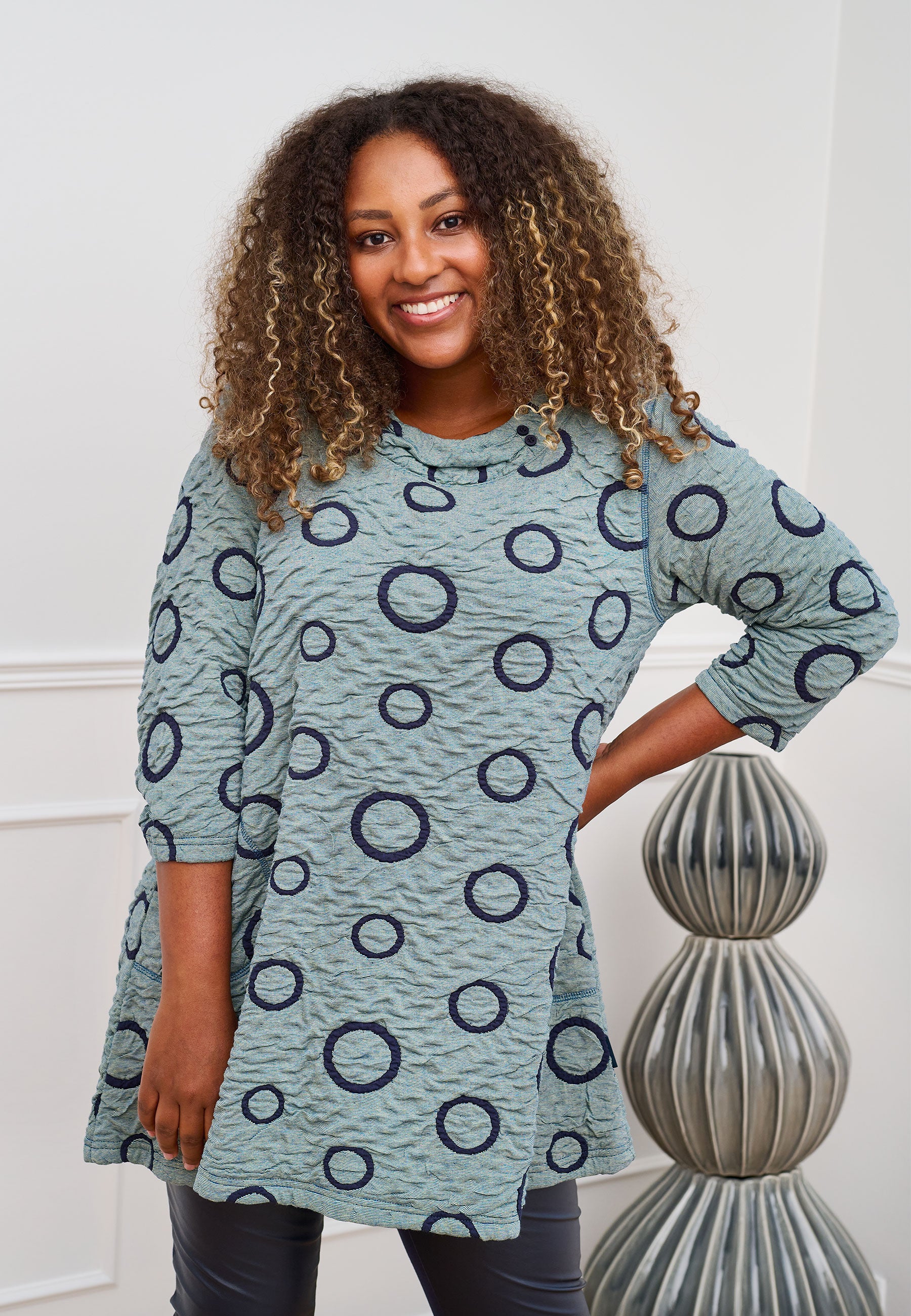 Pont Neuf PNJola Tea Tunikaer 520 Navy