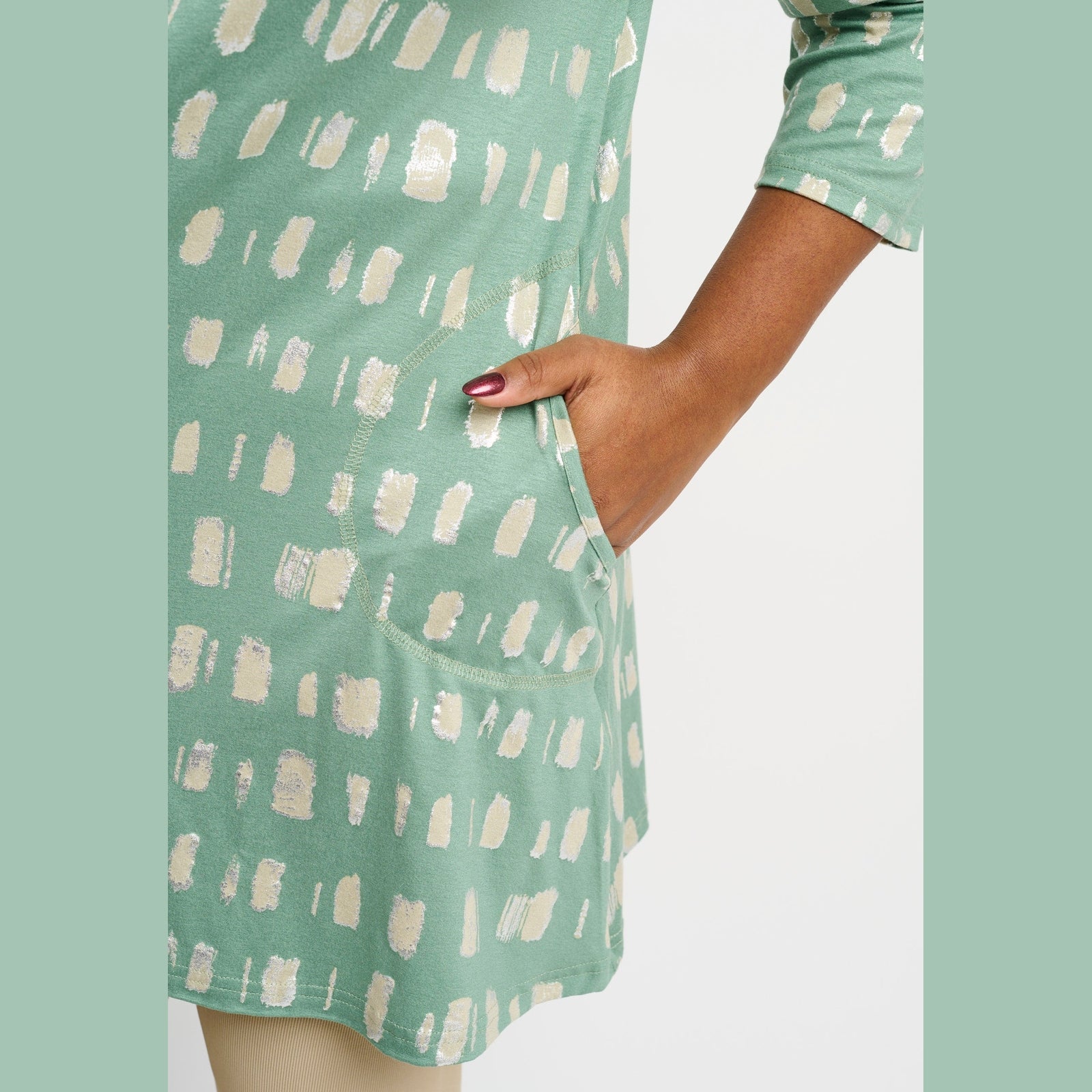 Pont Neuf PNJola Tea Tunikaer 3506 Khaki Green