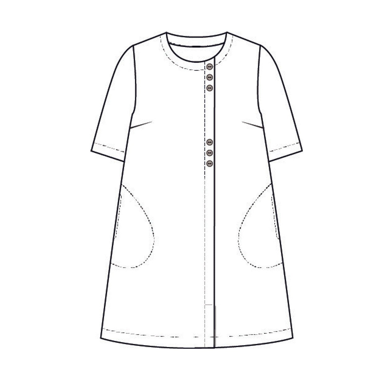 Pont Neuf PNJudy Tunikaer 101 White