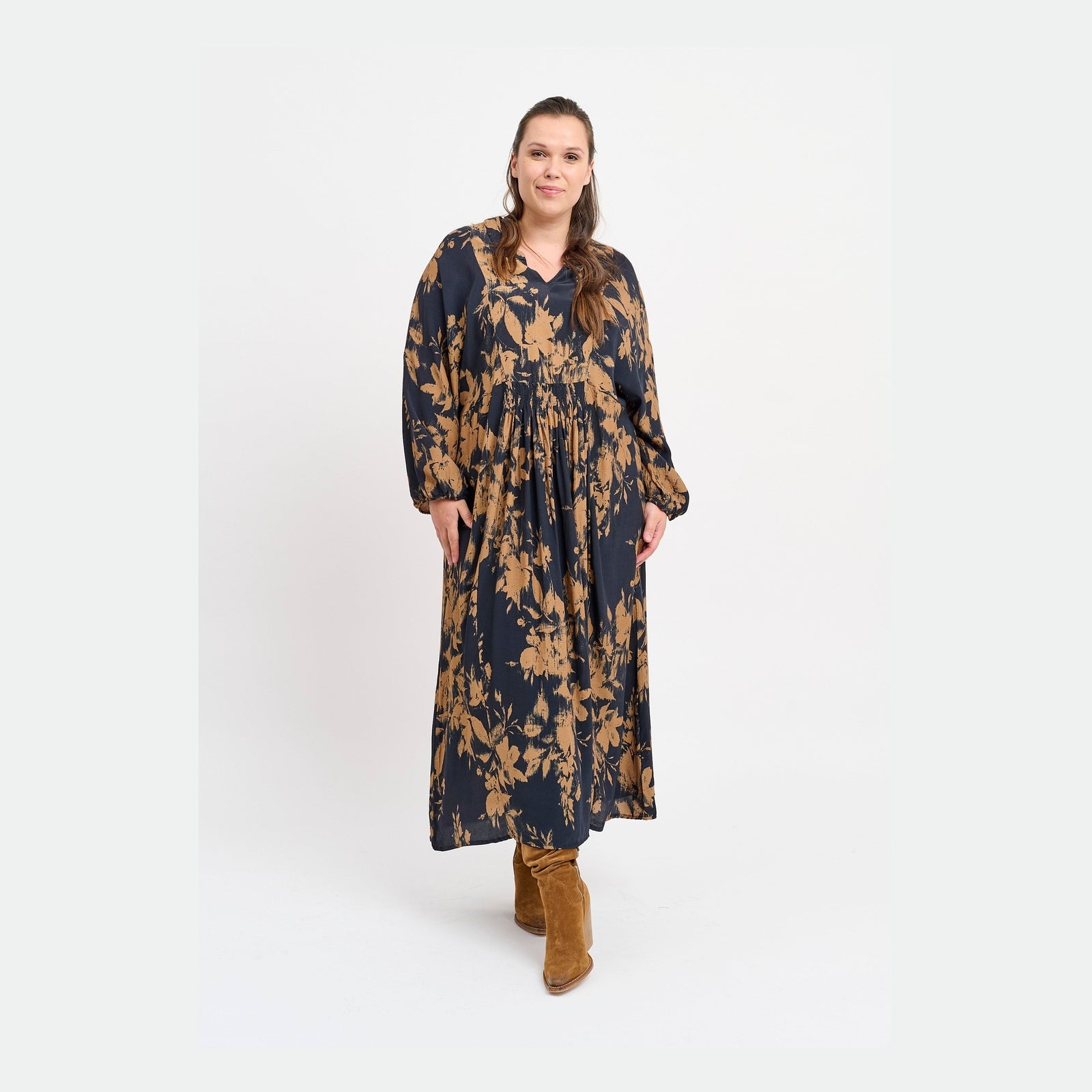 Pont Neuf PNKalia Kjoler 4901 Warm Ochre