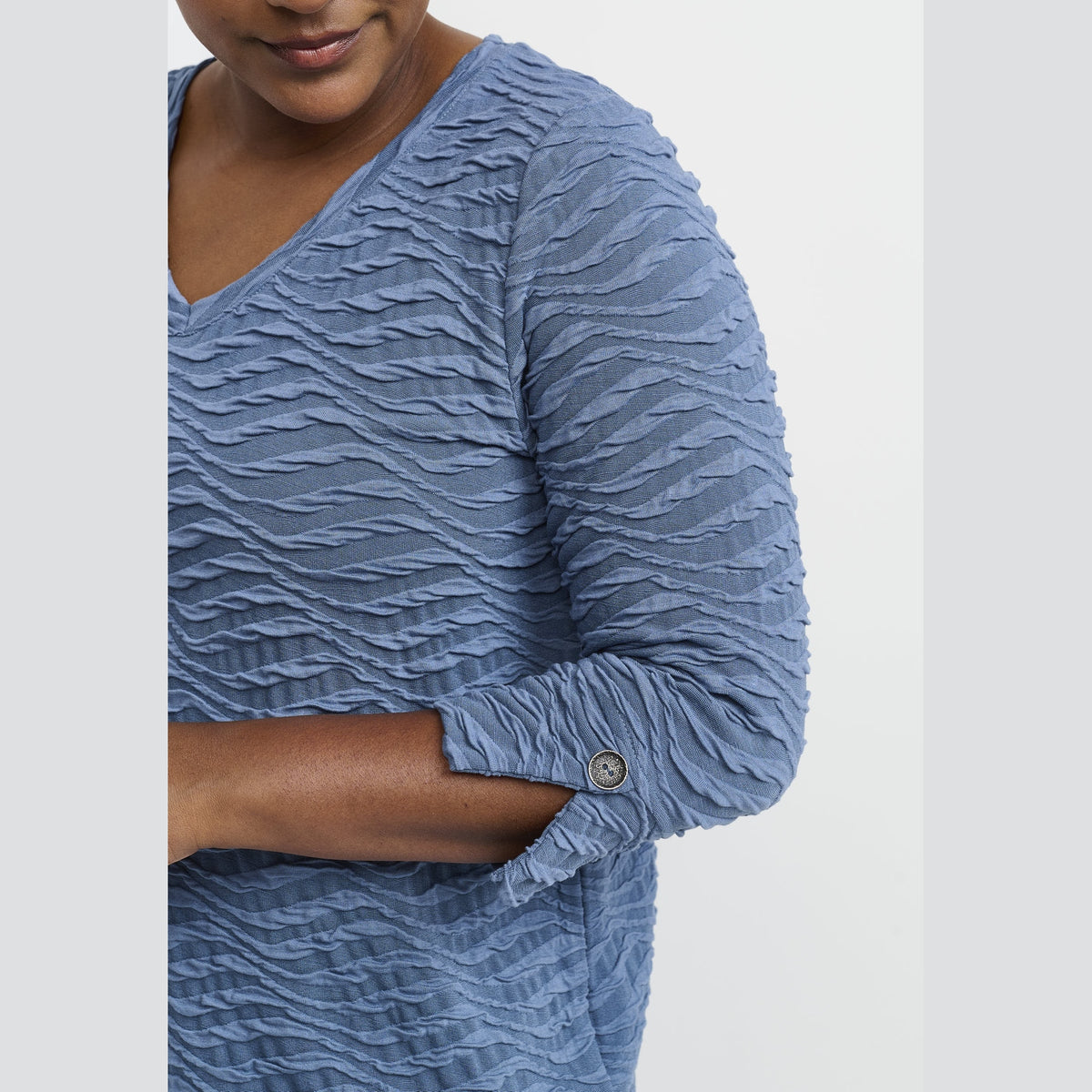Pont Neuf PNKenya Bluser 5555 Steel Blue