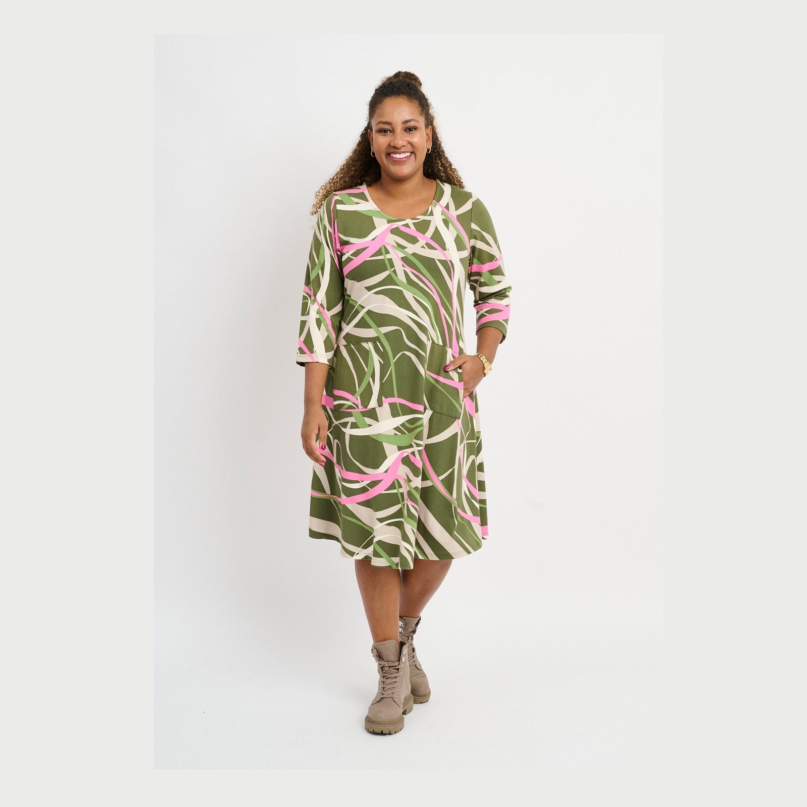 Pont Neuf PNKitty Kjoler 3506 Khaki Green