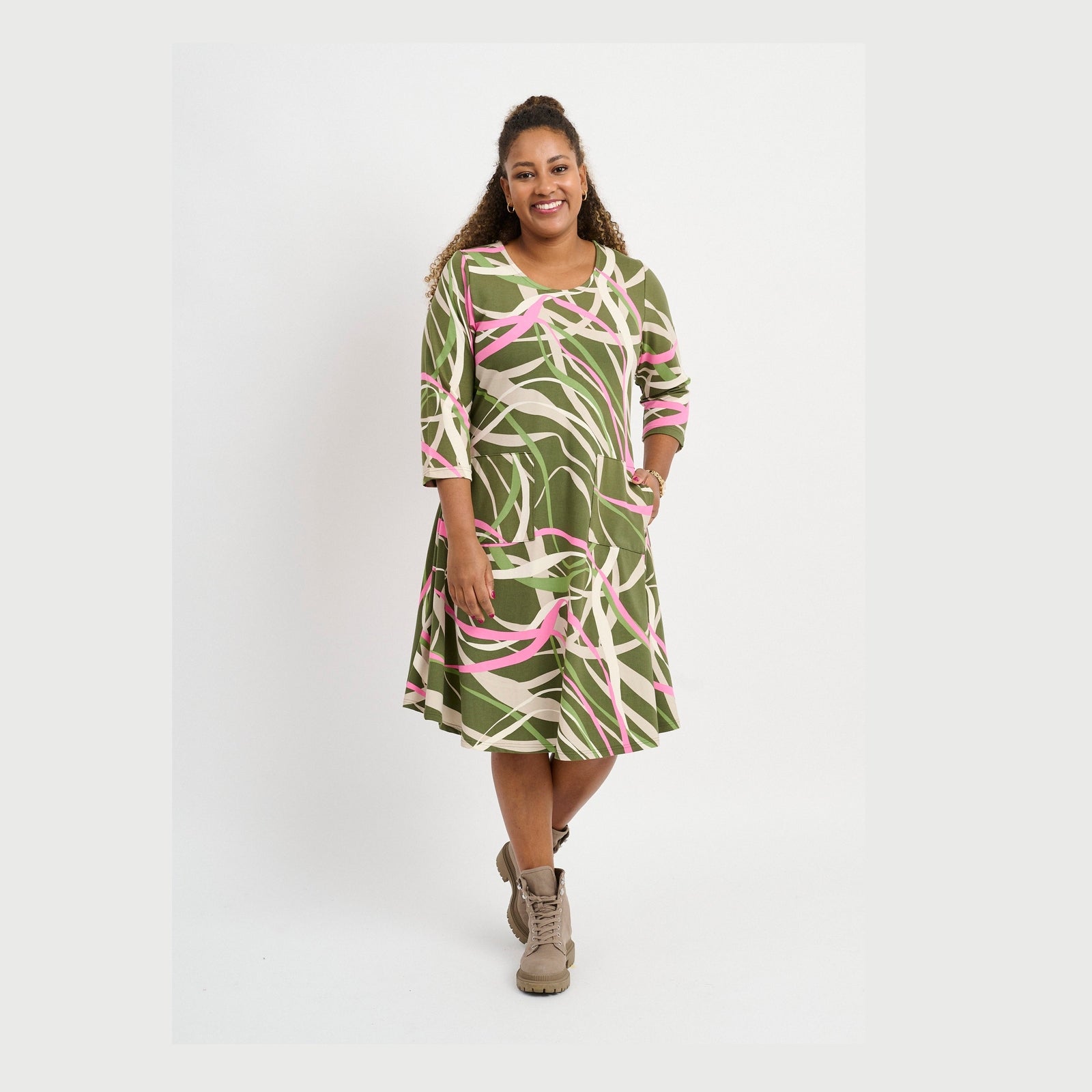 Pont Neuf PNKitty Kjoler 3506 Khaki Green