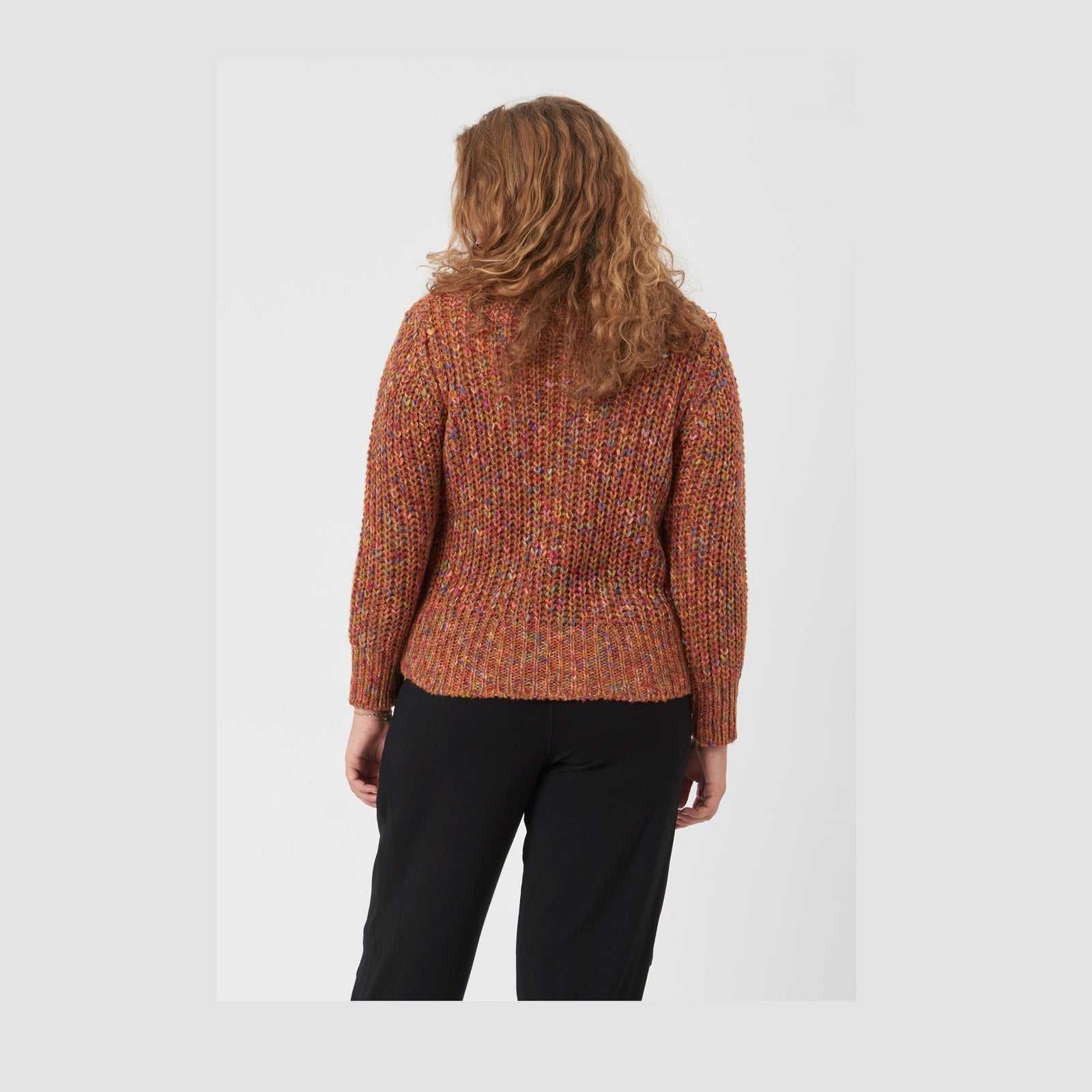 Pont Neuf PNKiwi Knit Pullover 316 Burned red