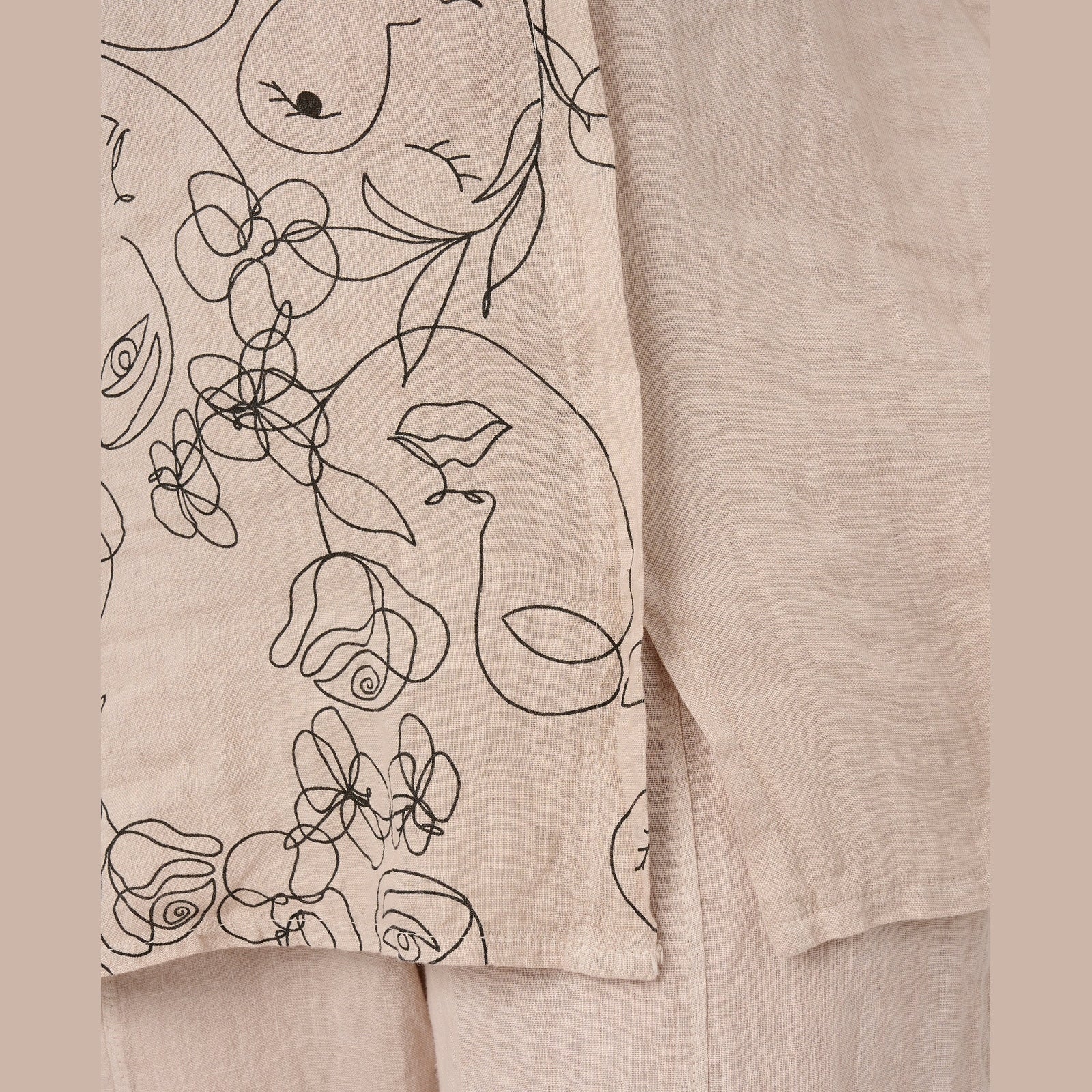 Pont Neuf PNLabika Bluser 134 Linen