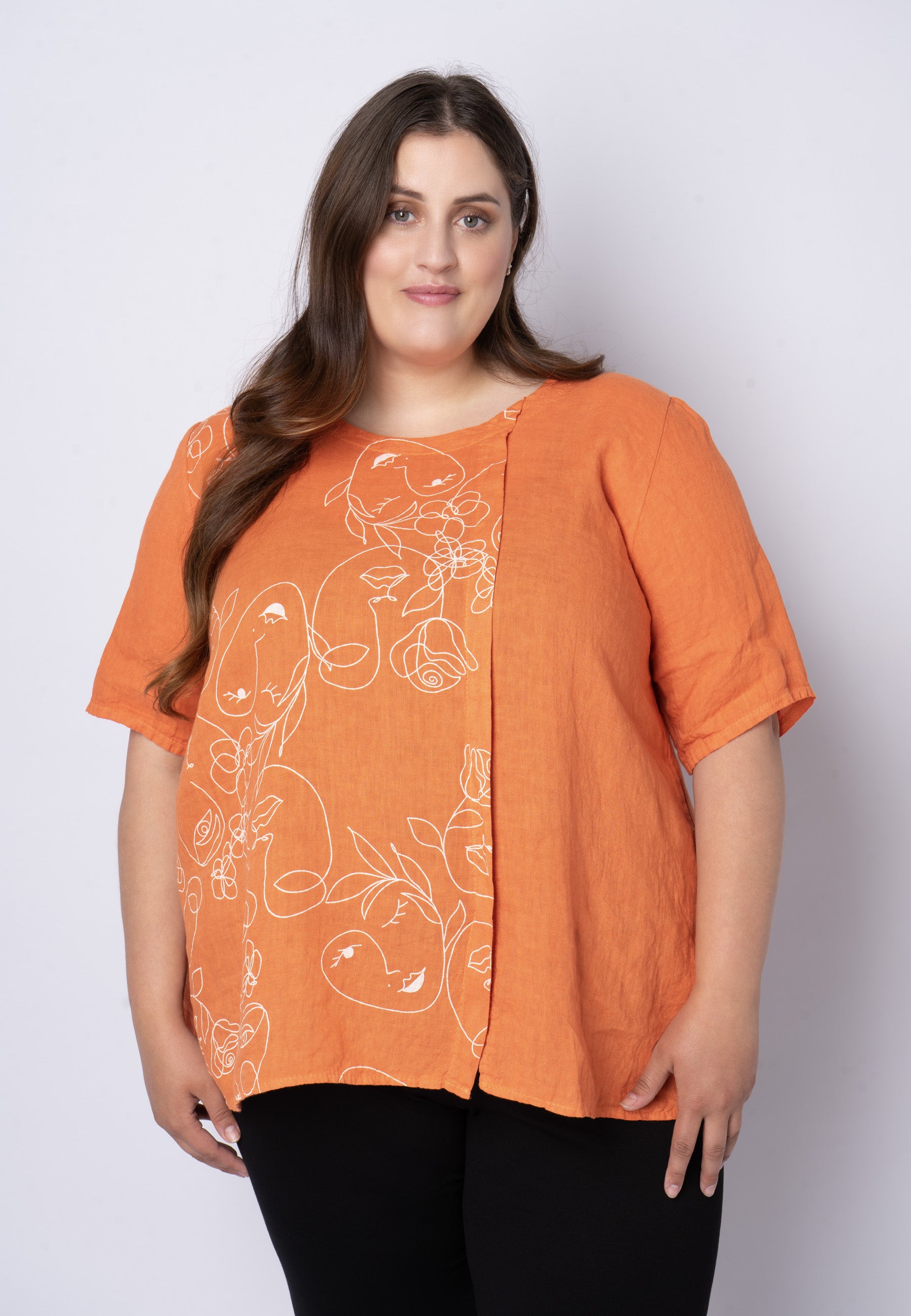 Pont Neuf PNLabika Bluser 138 Mandarin
