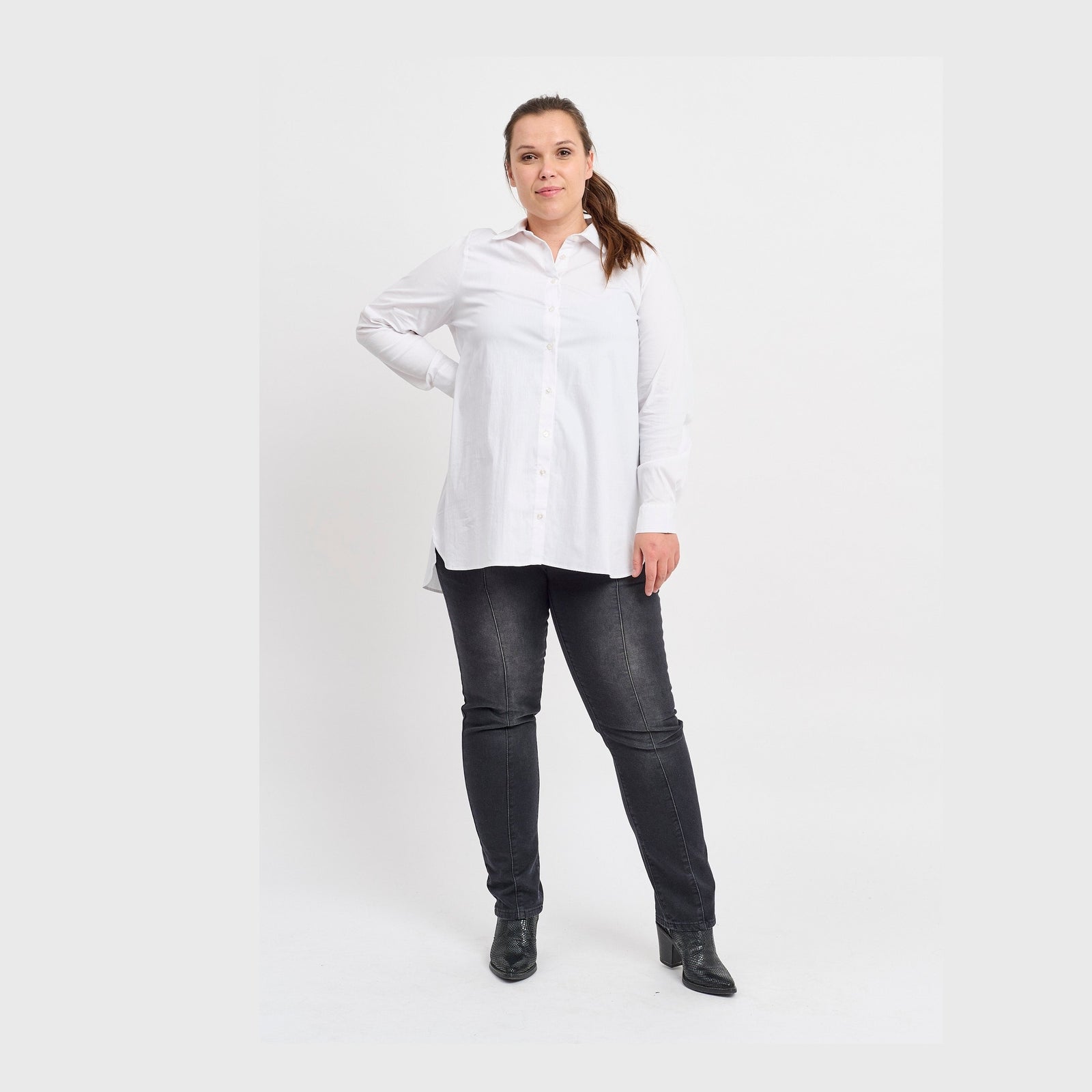 Pont Neuf PNLalorian Skjortebluser 101 White