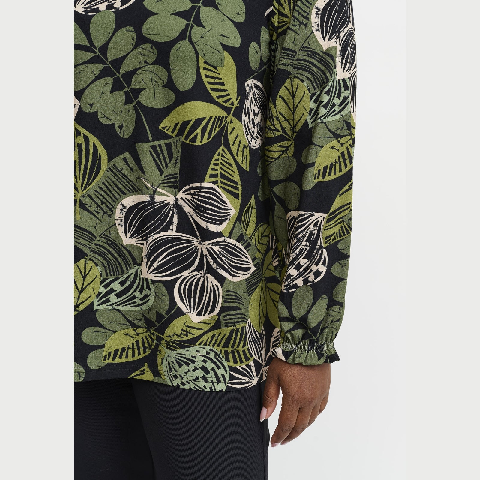 Pont Neuf PNLeva Bluser 3620 Forest Green