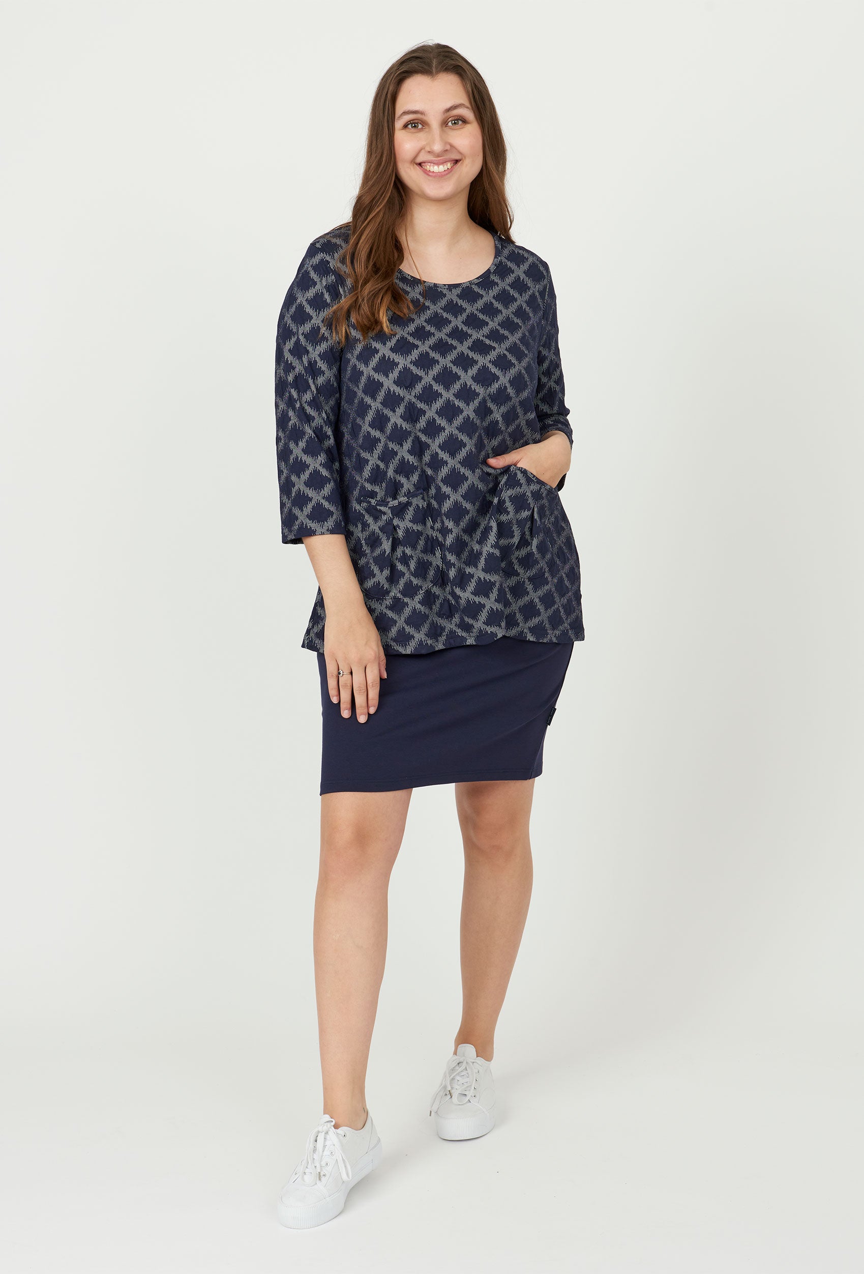 Pont Neuf PNLotte Bluser 520 Navy