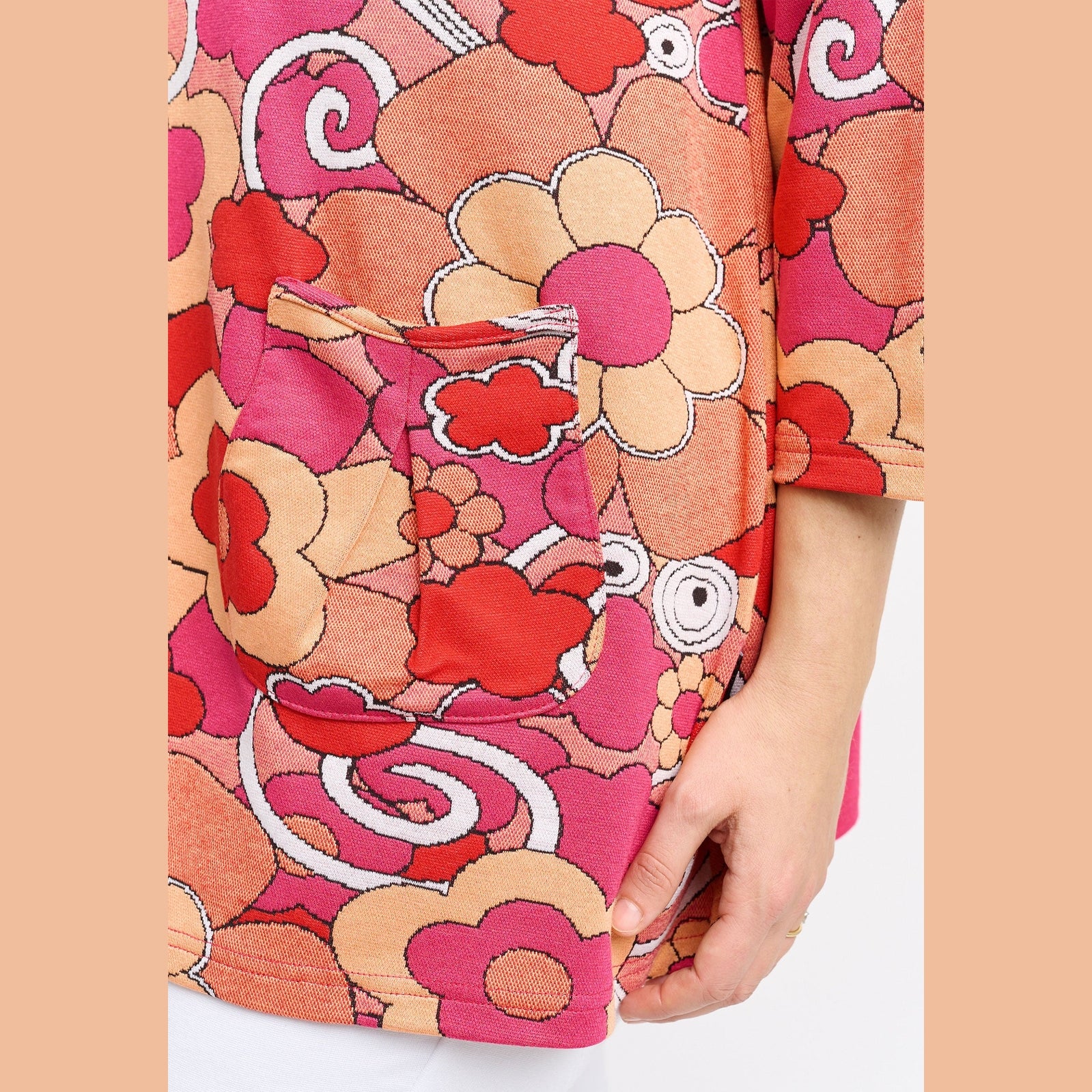 Pont Neuf PNLotte Bluser 163 Fuchsia