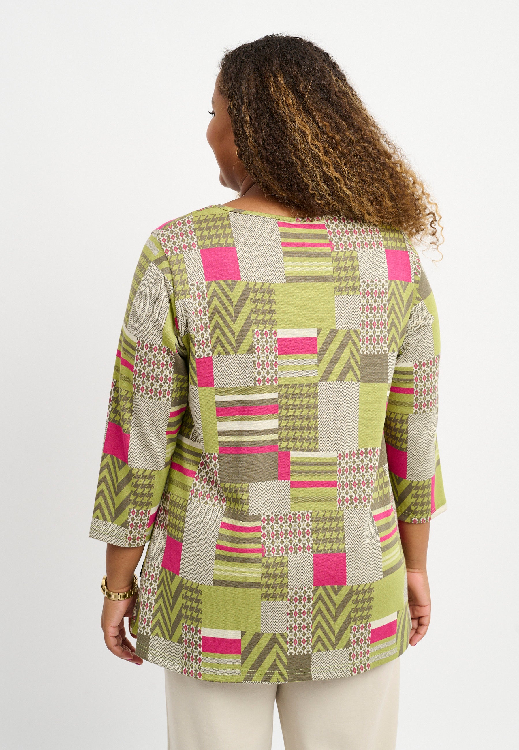 Pont Neuf PNLotte Bluser 3506 Khaki Green