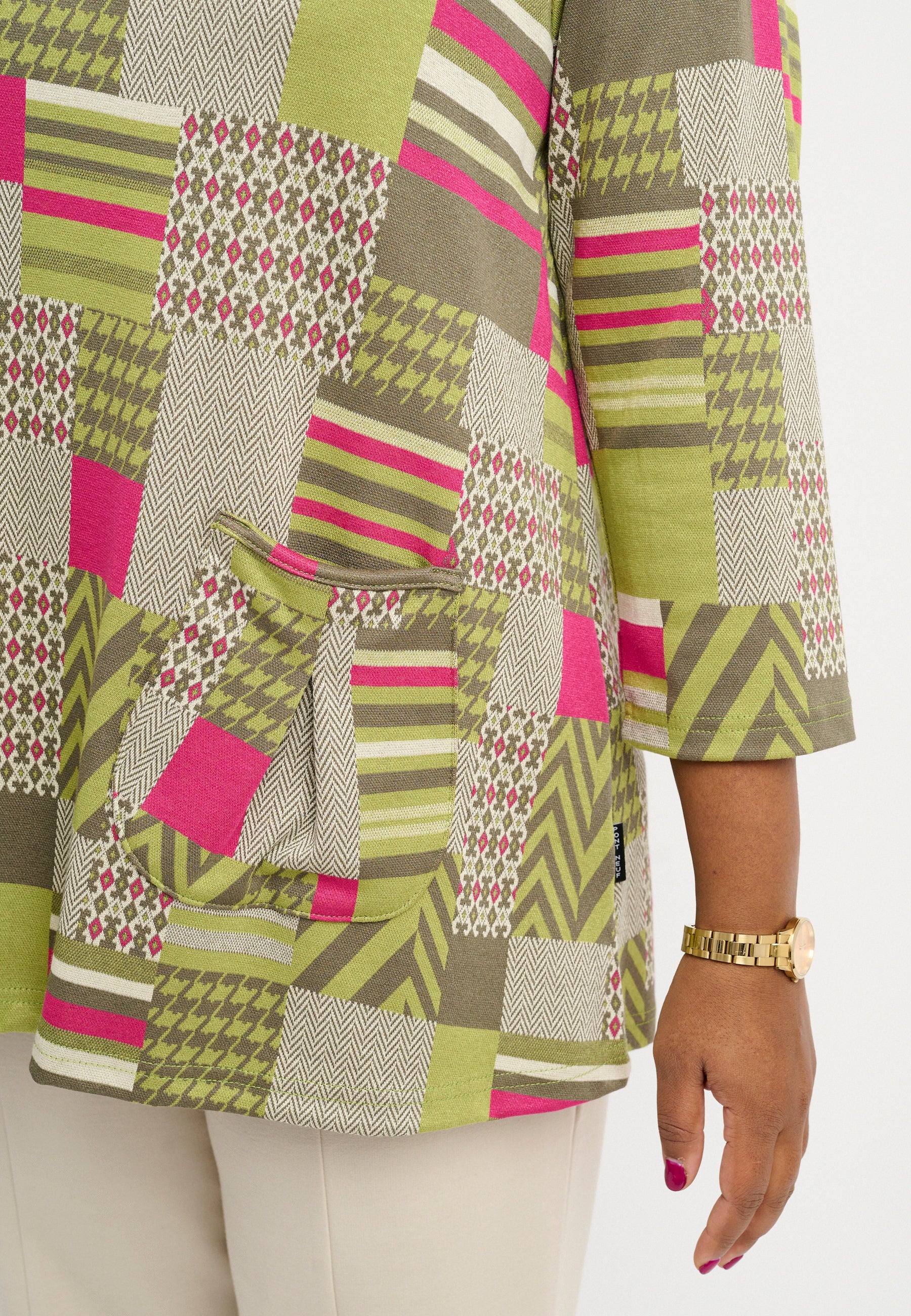 Pont Neuf PNLotte Bluser 3506 Khaki Green