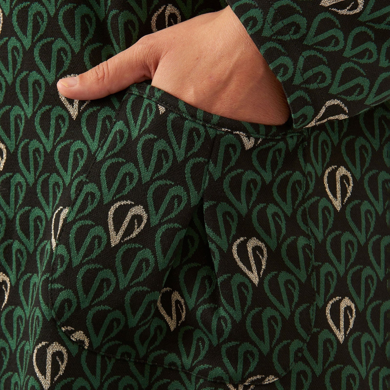 Pont Neuf PNLotte Mie Bluser 621 Pine Green