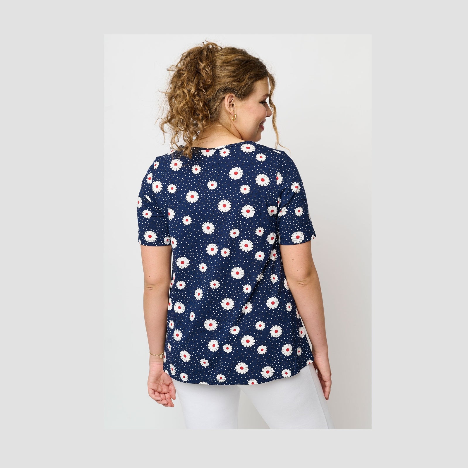 Pont Neuf PNLotte Sia Bluser 520 Navy