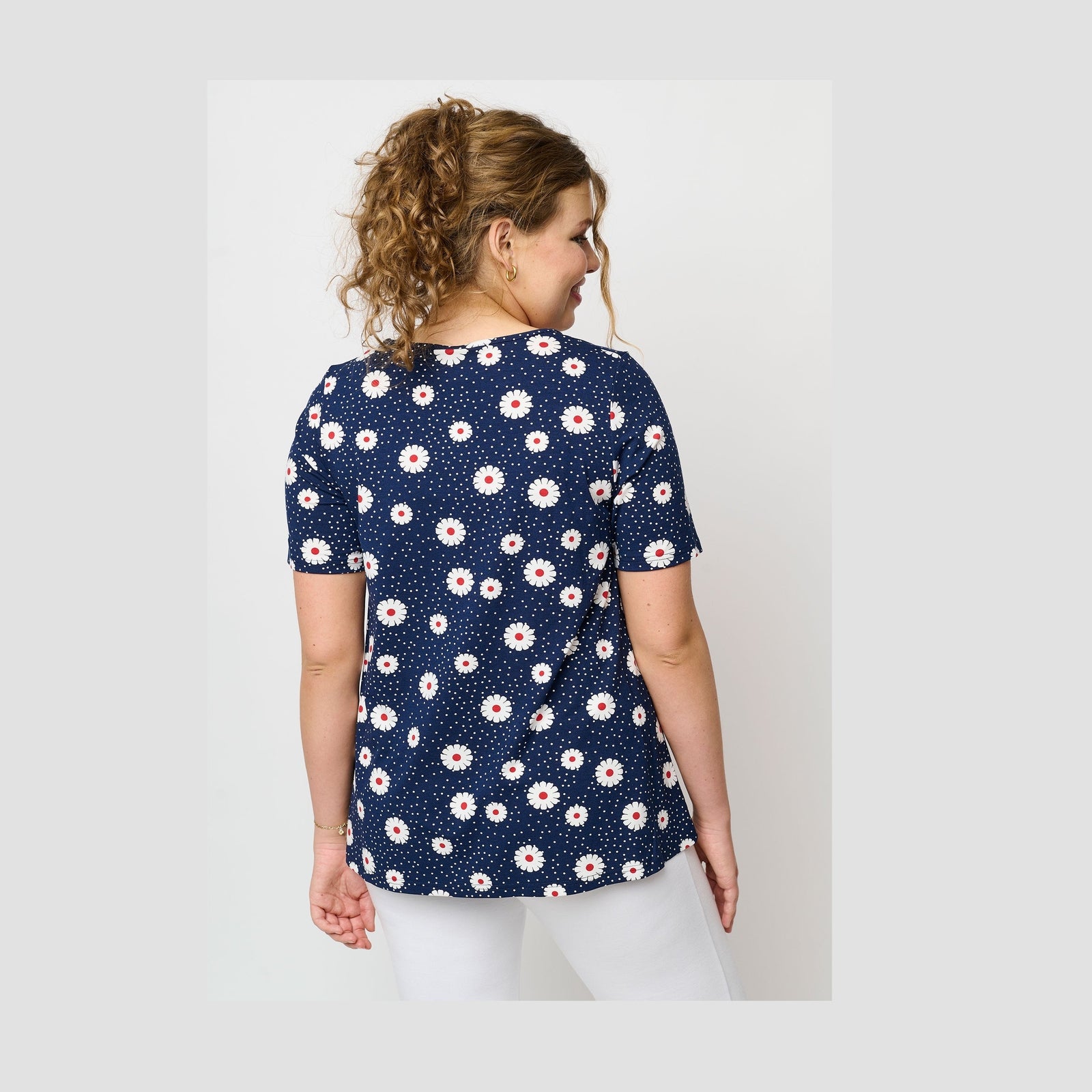Pont Neuf PNLotte Sia Bluser 520 Navy