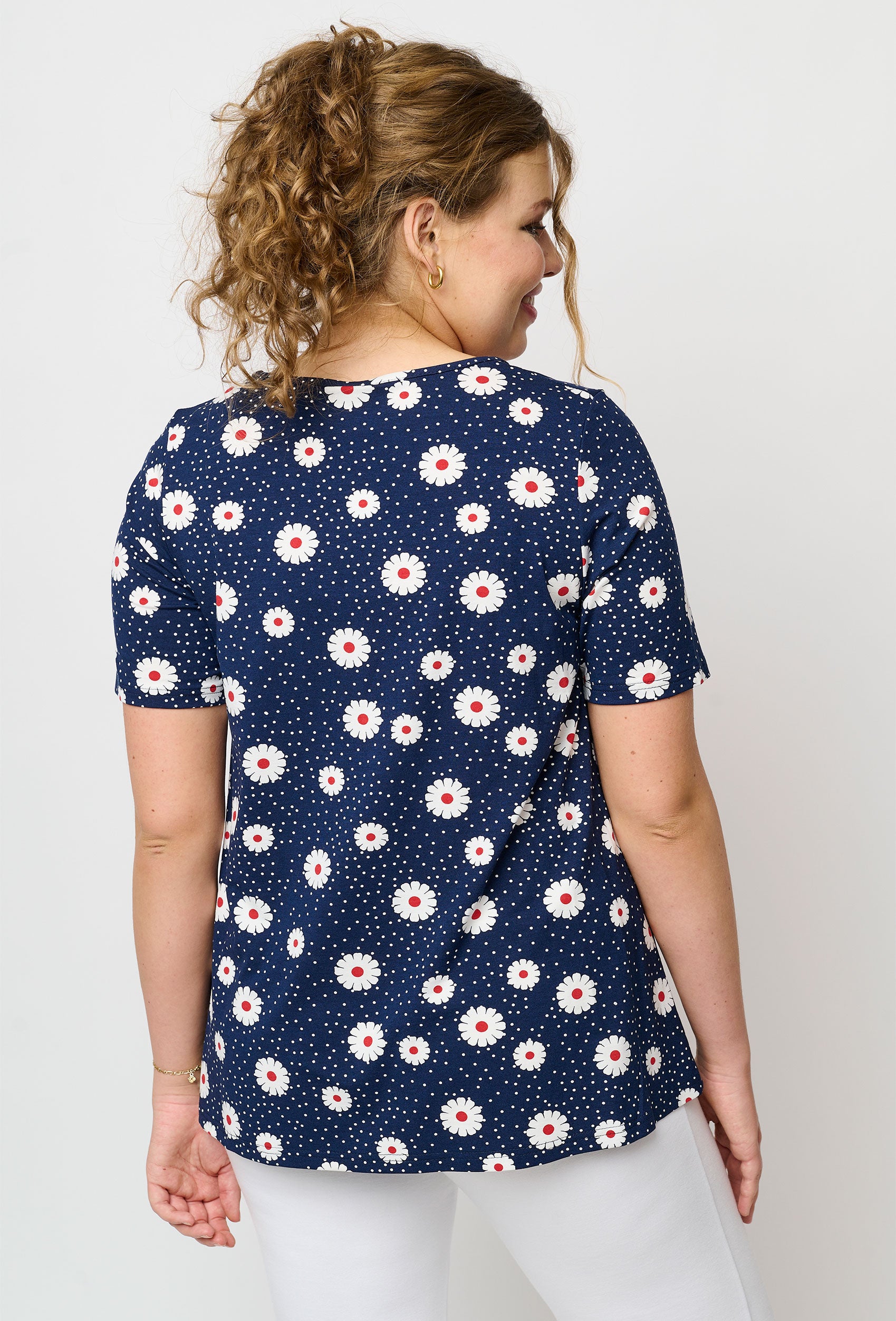 Pont Neuf PNLotte Sia Bluser 520 Navy