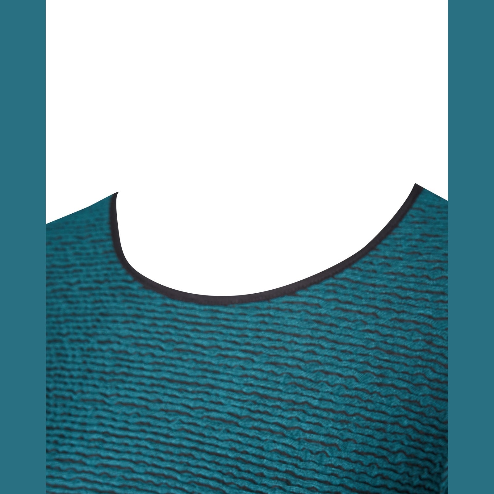 Pont Neuf PNLotte Tea Bluser 5052 Petrol Blue