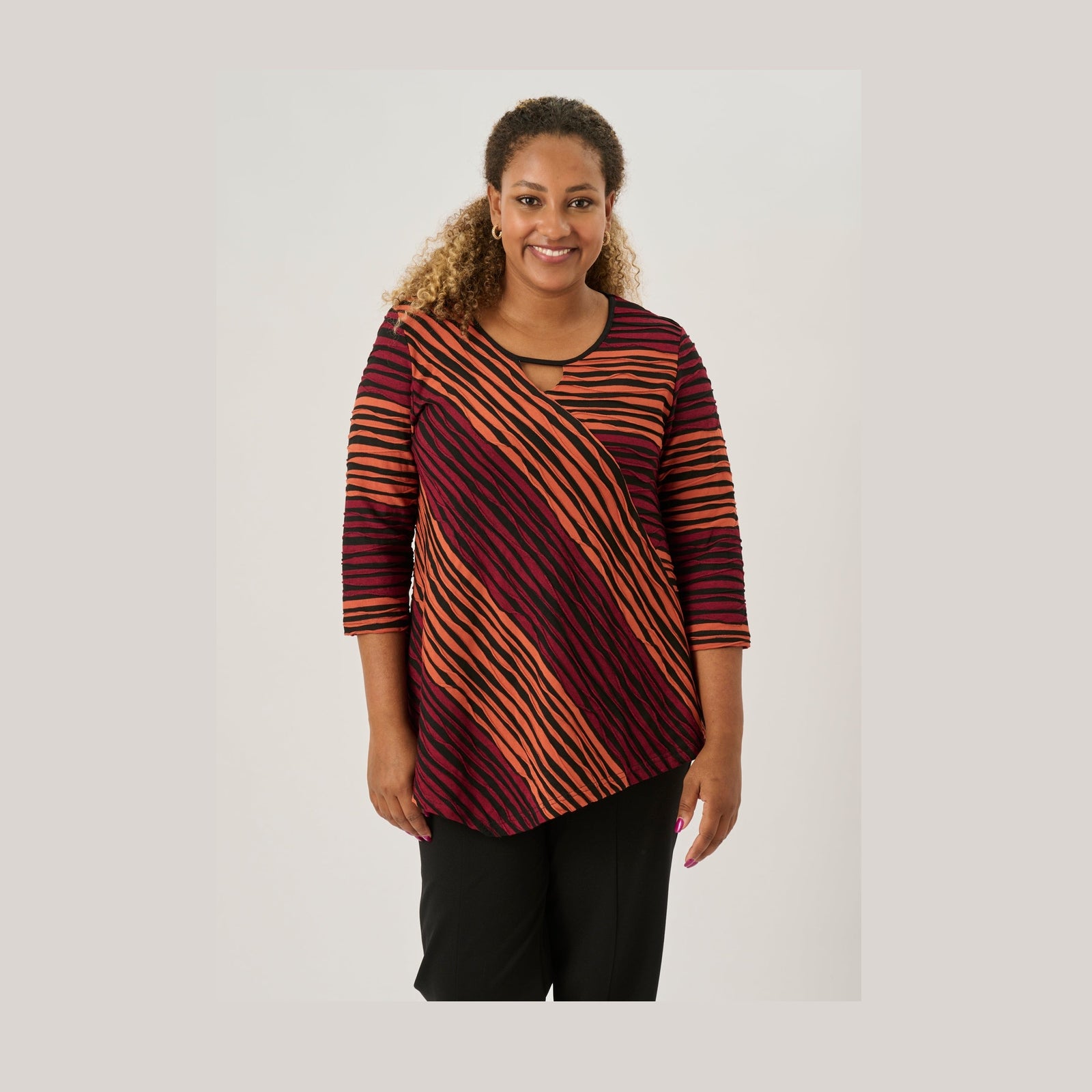 Pont Neuf PNMagrethe Bluser 2354 Warm Red