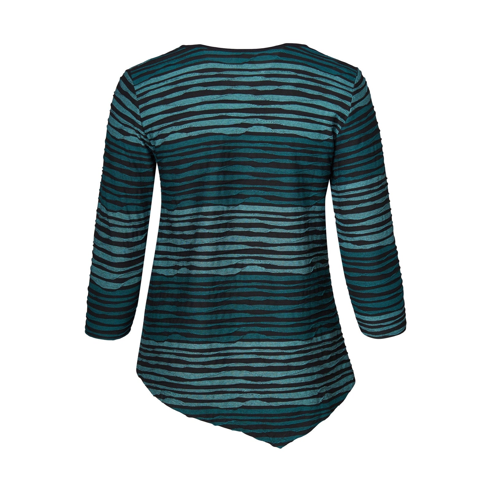 Pont Neuf PNMagrethe Bluser 5052 Petrol Blue