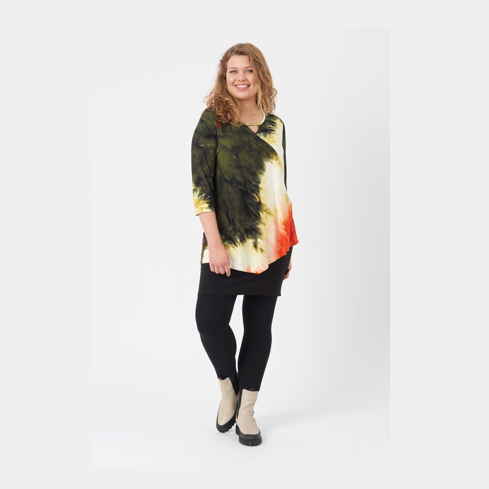 Pont Neuf PNMagrethe Bluser 648 Dusty Olive