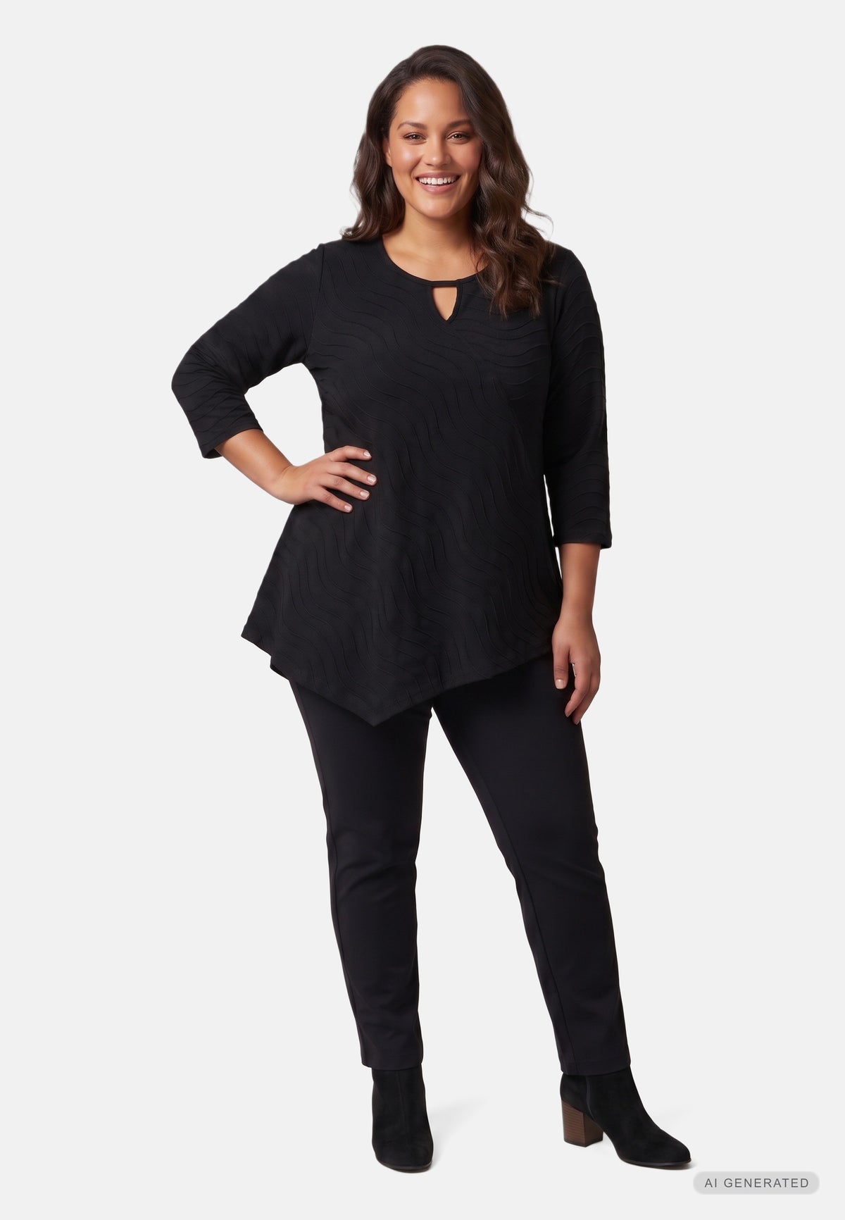 Pont Neuf PNMagrethe Bluser 9999 BLACK