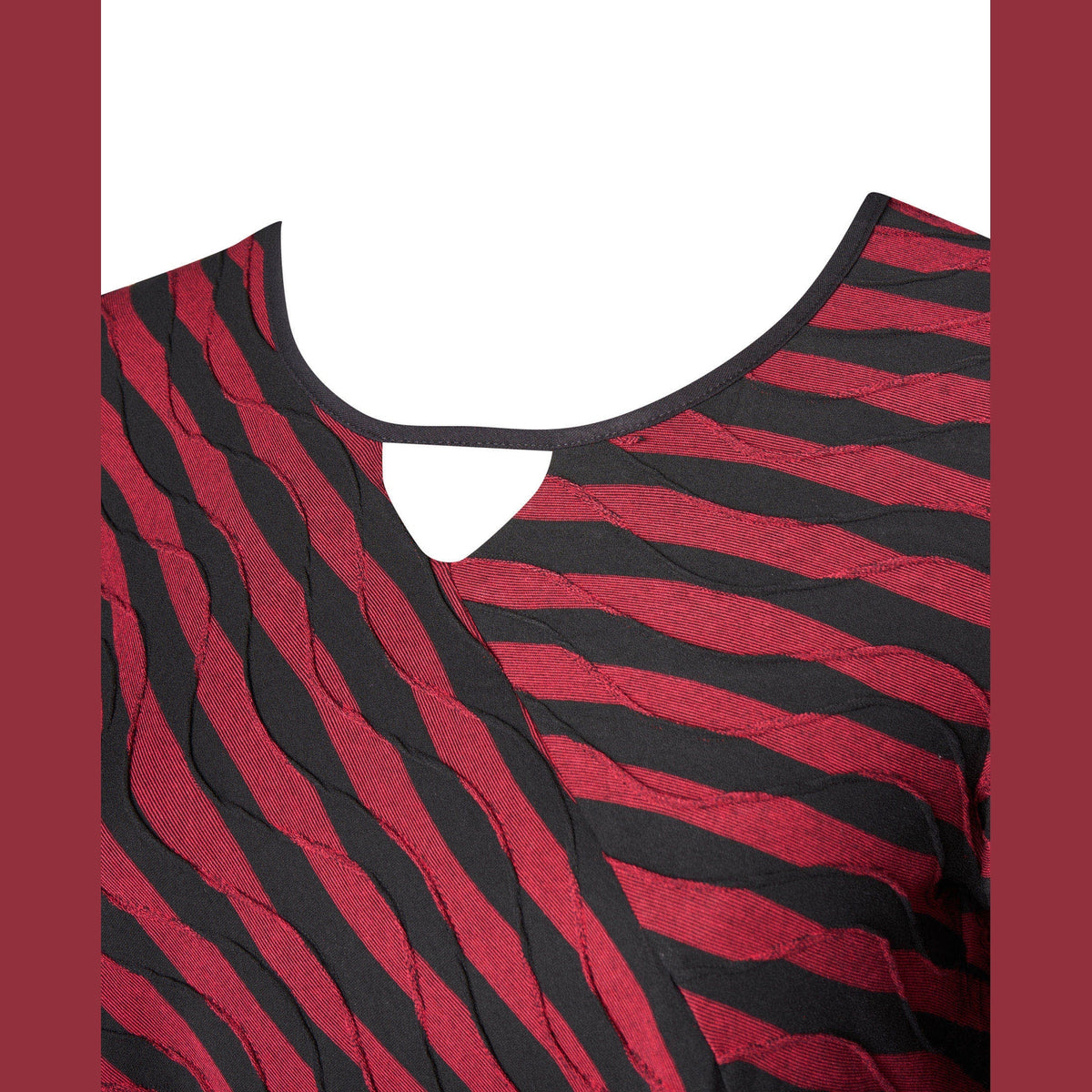 Pont Neuf PNMagrethe Bluser 2600 Deep Red