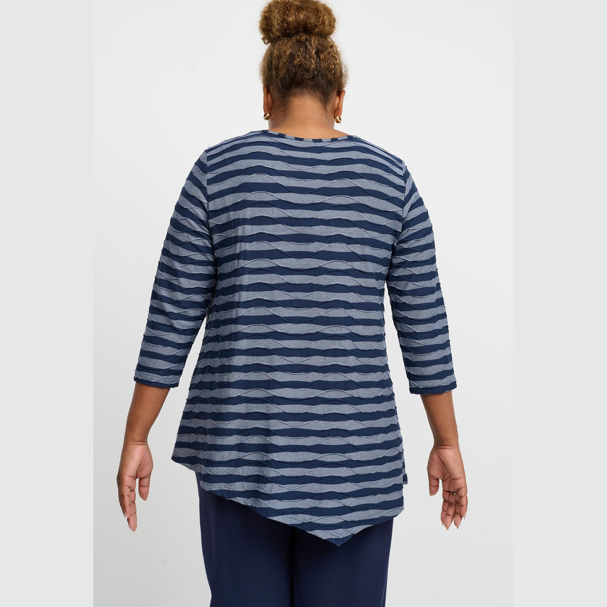 Pont Neuf PNMagrethe Bluser 5555 Steel Blue