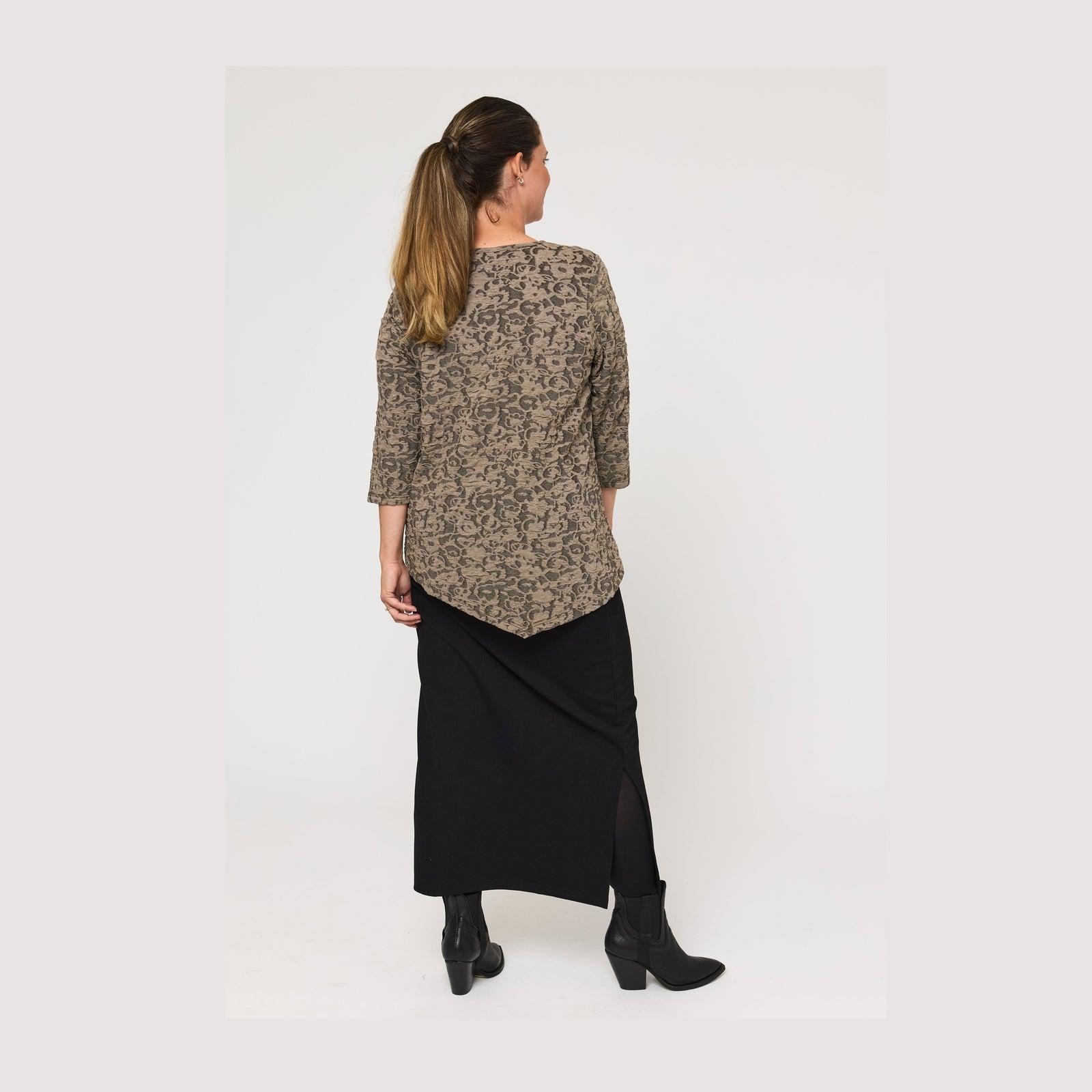 Pont Neuf PNMagrethe Bluser 1300 Taupe