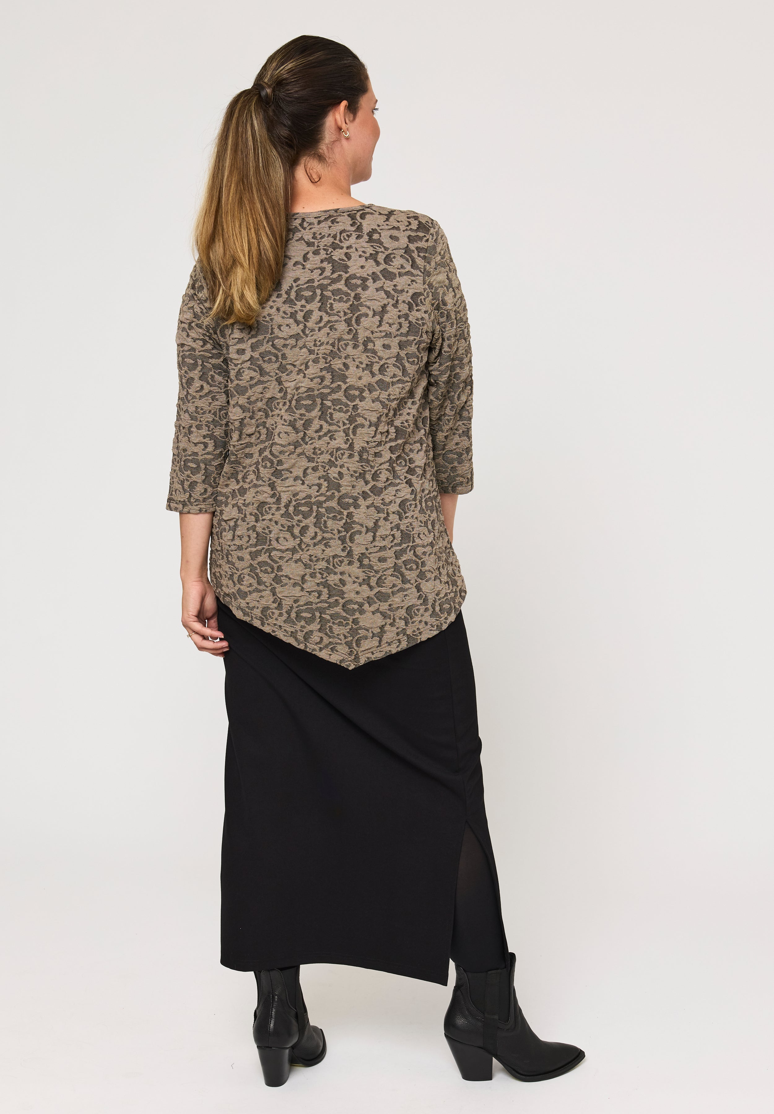 Pont Neuf PNMagrethe Bluser 1300 Taupe