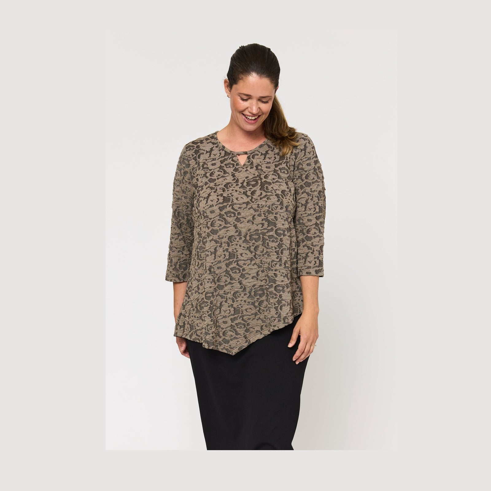 Pont Neuf PNMagrethe Bluser 1300 Taupe